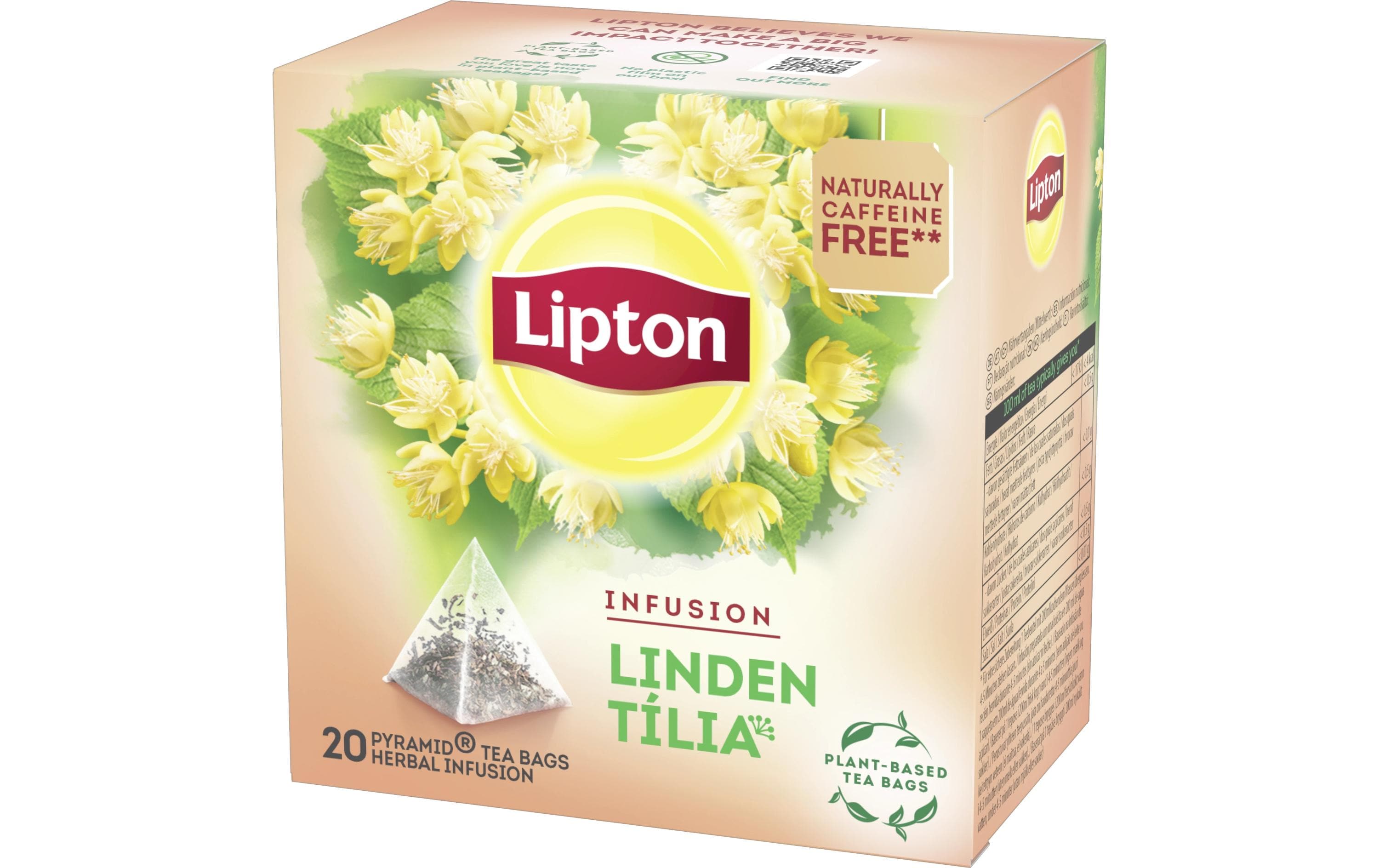 Lipton Teebeutel Infusion Linden 20 Stück