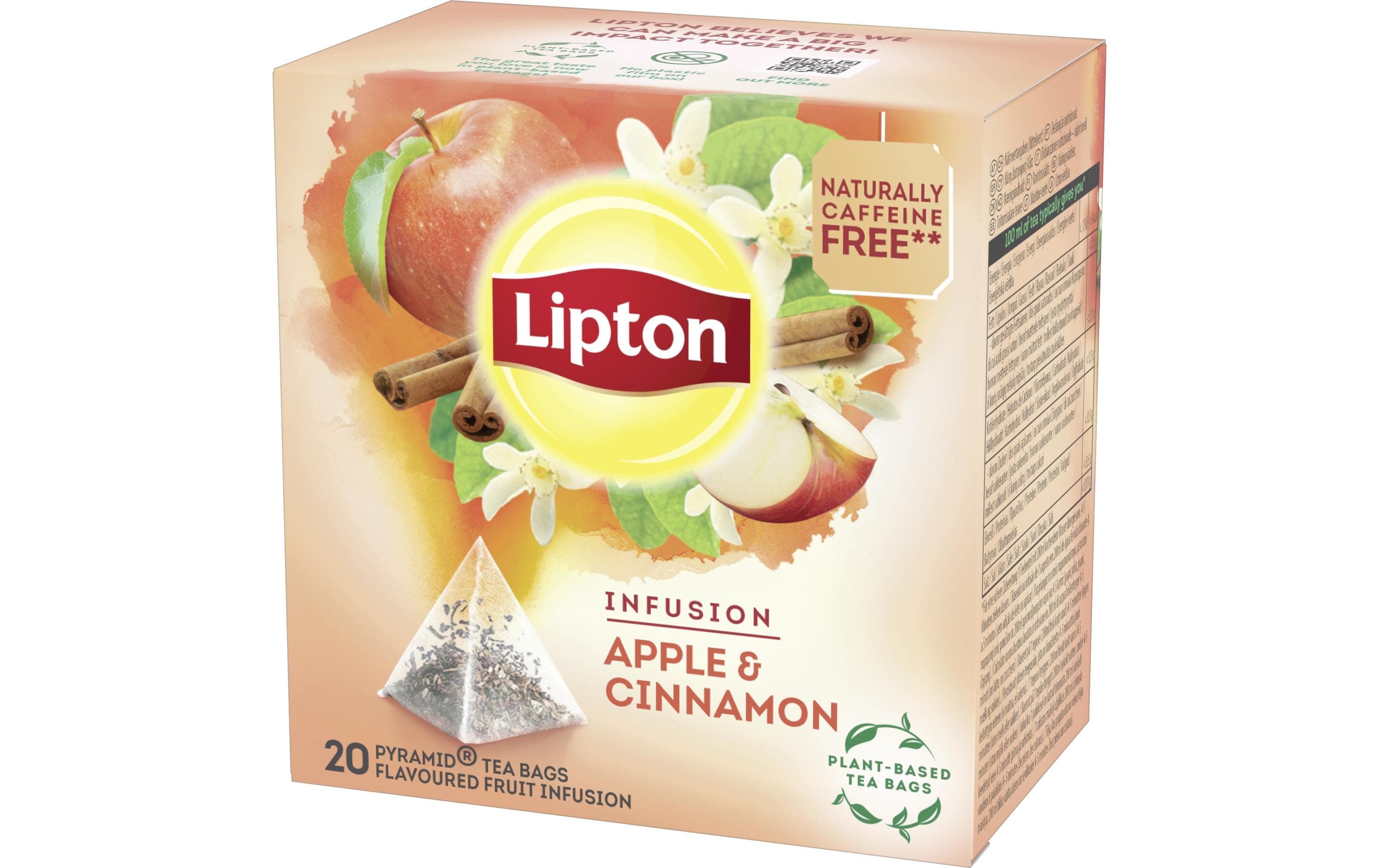 Lipton Teeblätter Apple & Cinnamon 20 Stück