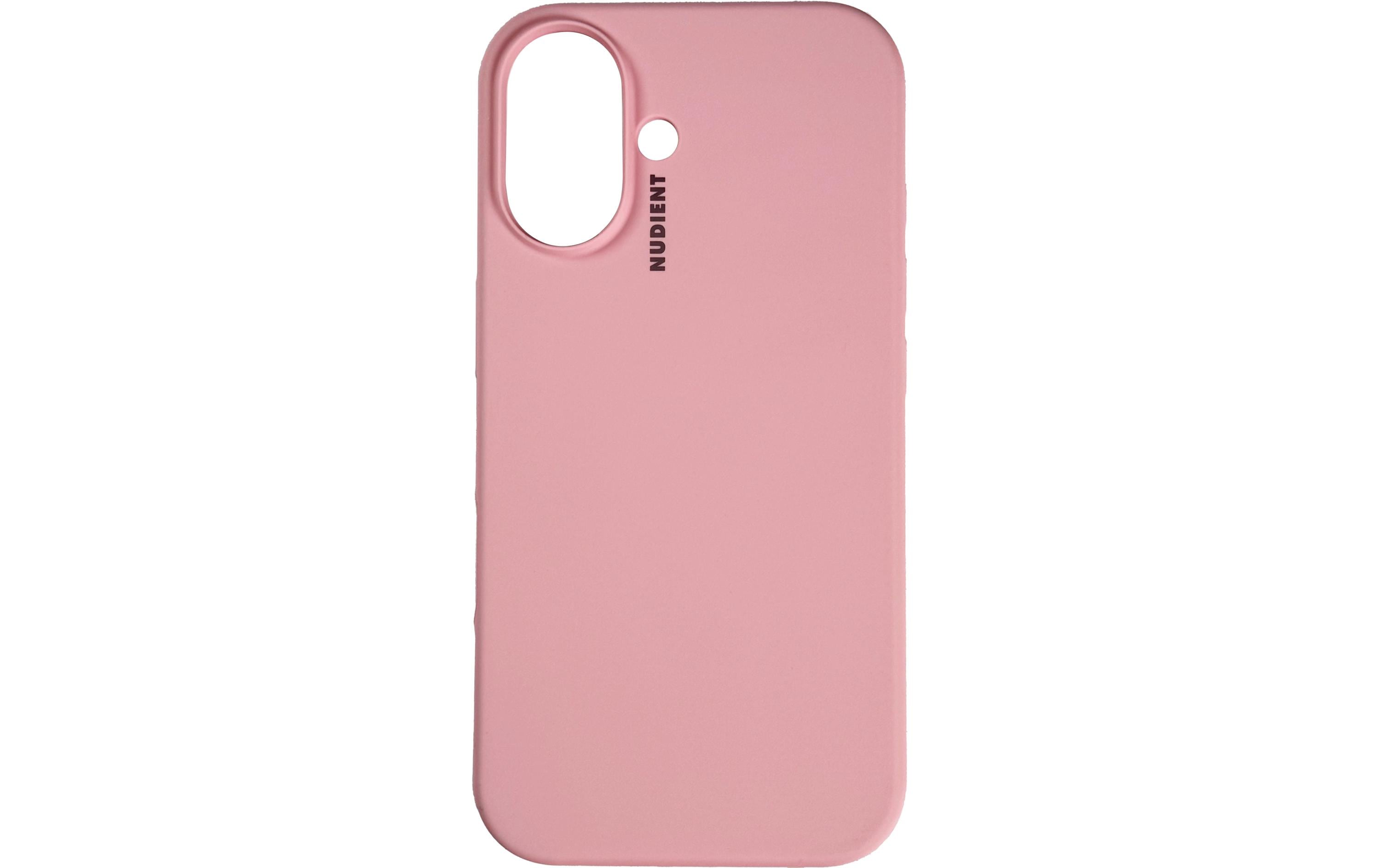 Nudient Back Cover Base Case Magsafe iPhone 16 Baby Pink