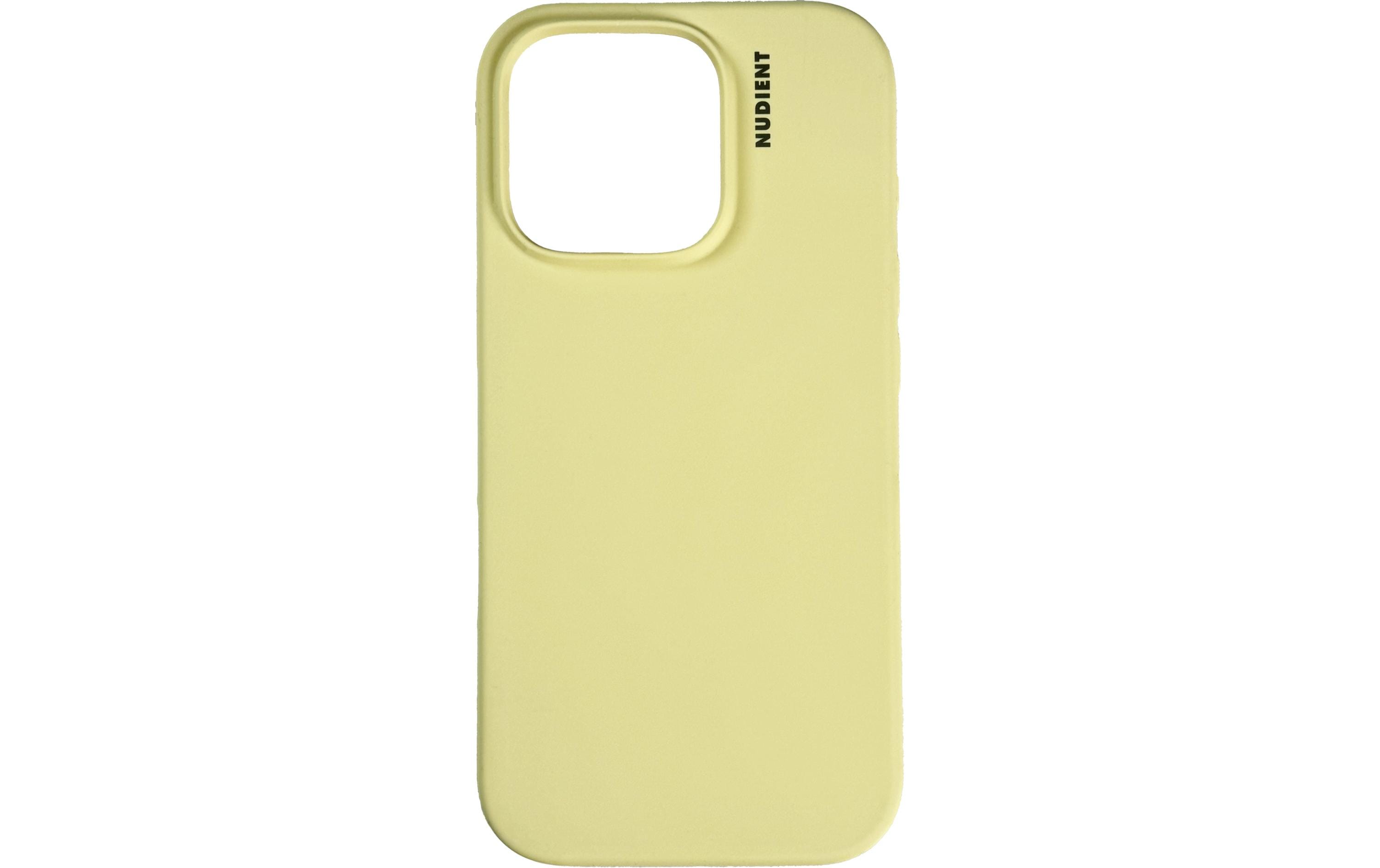 Nudient Back Cover Base Magsafe iPhone 16 Pro Pale Yellow