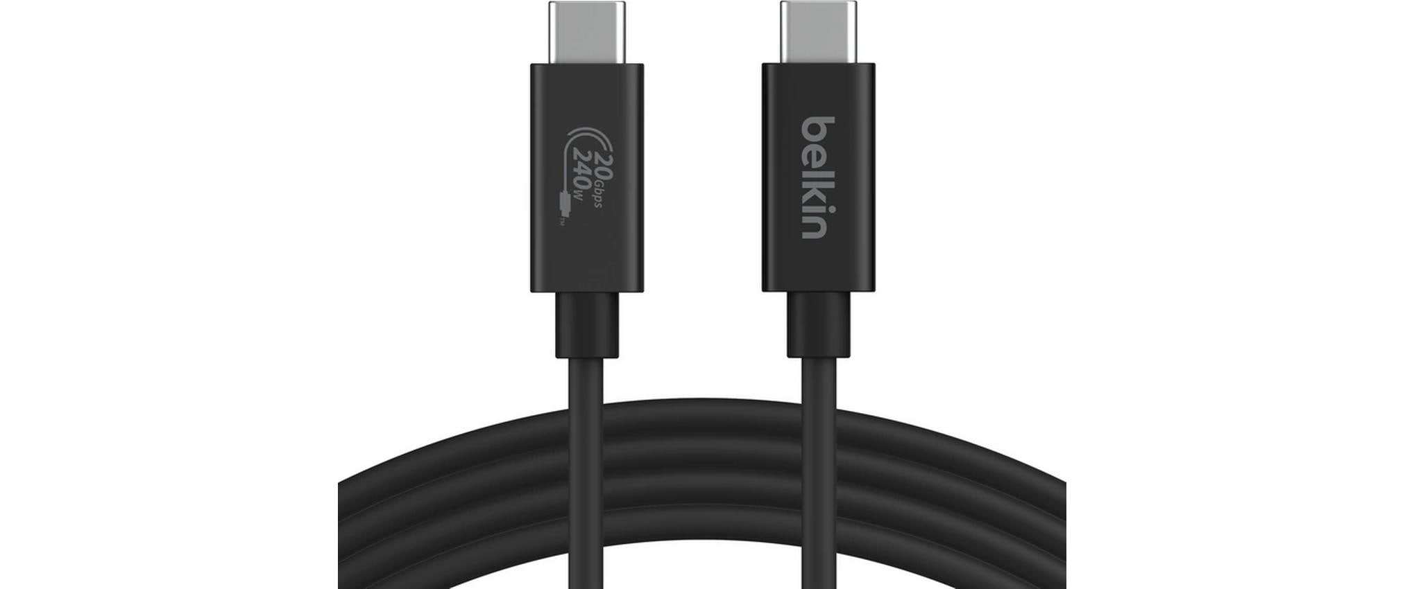 Belkin USB-Ladekabel USB4 USB C - USB C 2 m