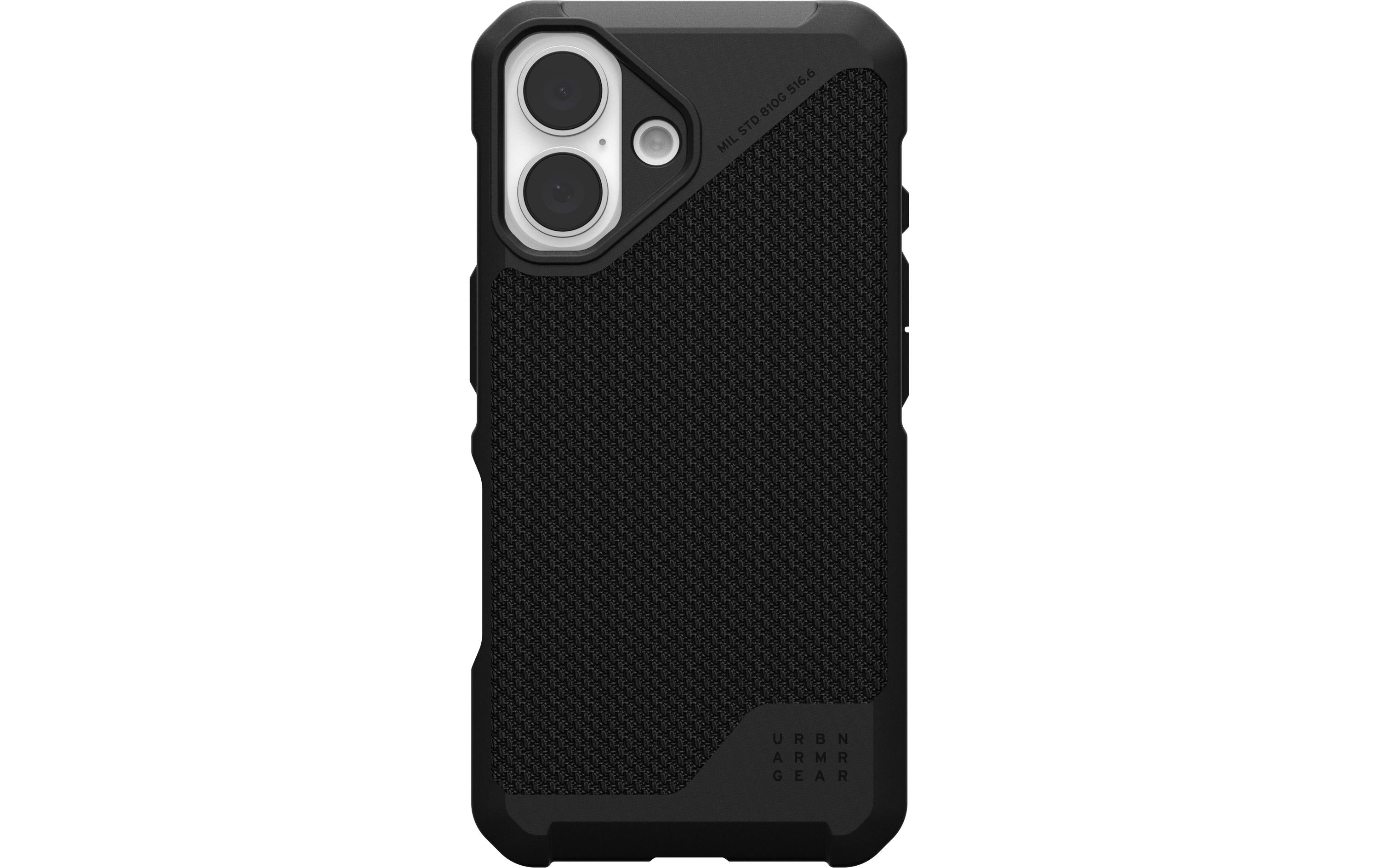 UAG Back Cover Metropolis LT iPhone 16 Kevlar Black