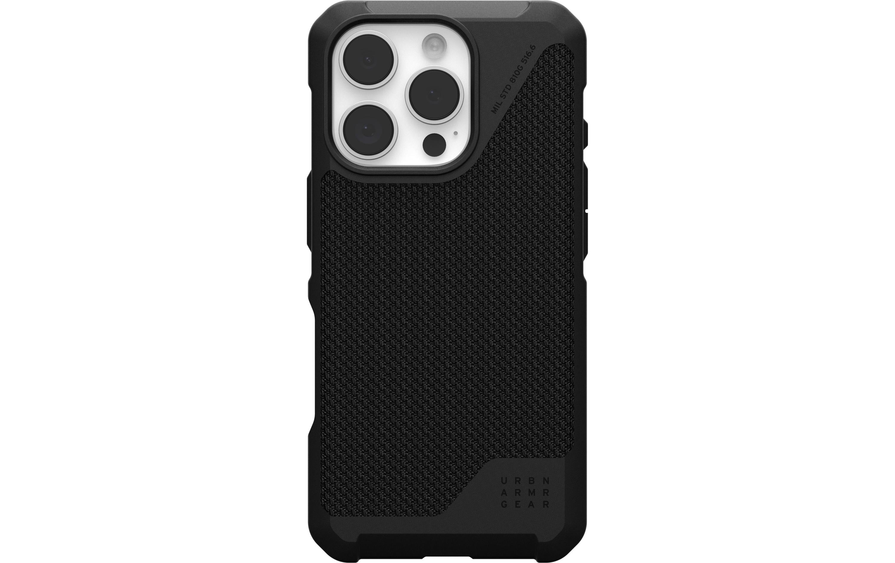 UAG Back Cover Metropolis LT iPhone 16 Pro Kevlar Black