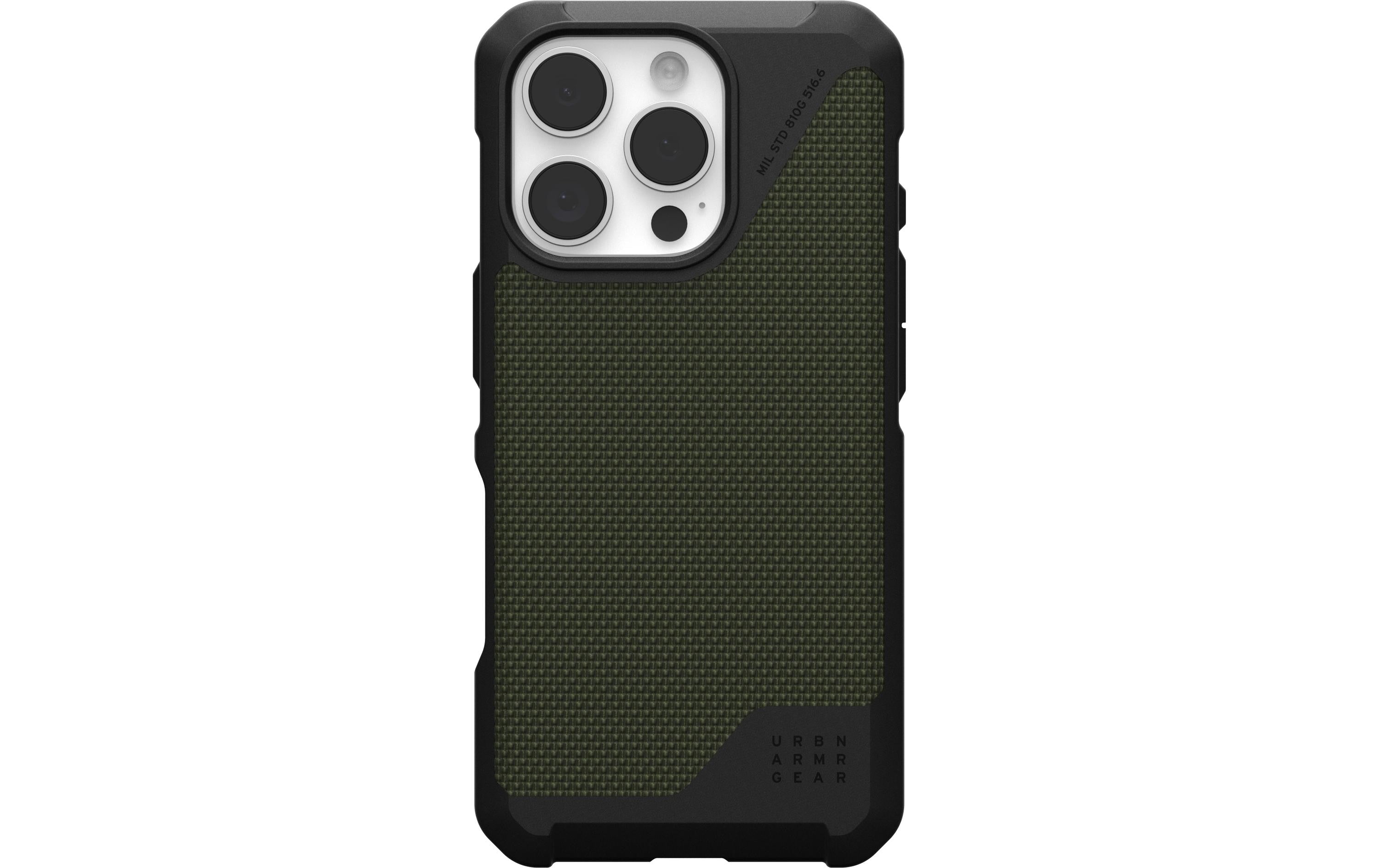 UAG Back Cover Metropolis LT iPhone 16 Pro Kevlar Olive