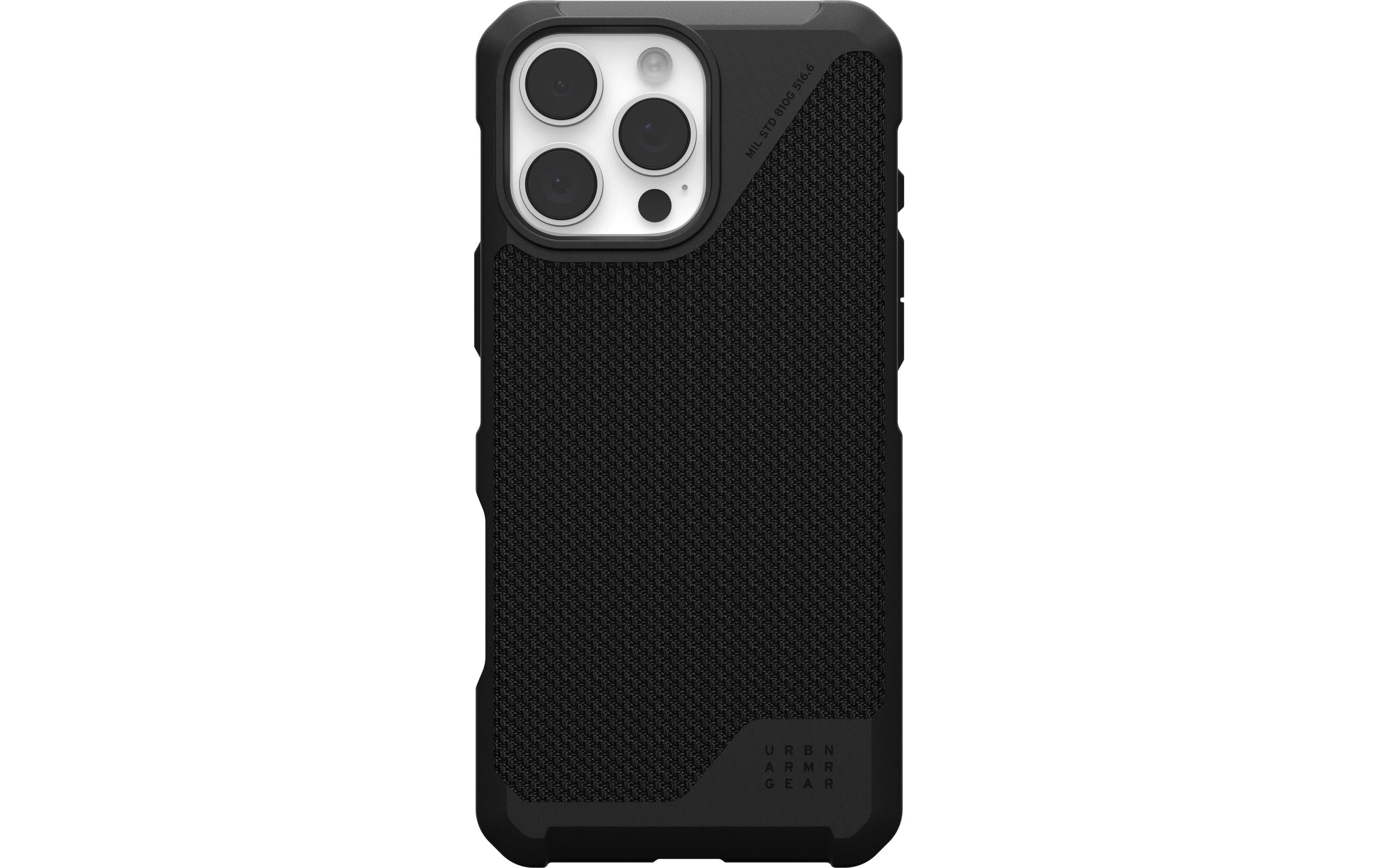 UAG Back Cover Metropolis LT iPhone 16 Pro Max Kevlar Black