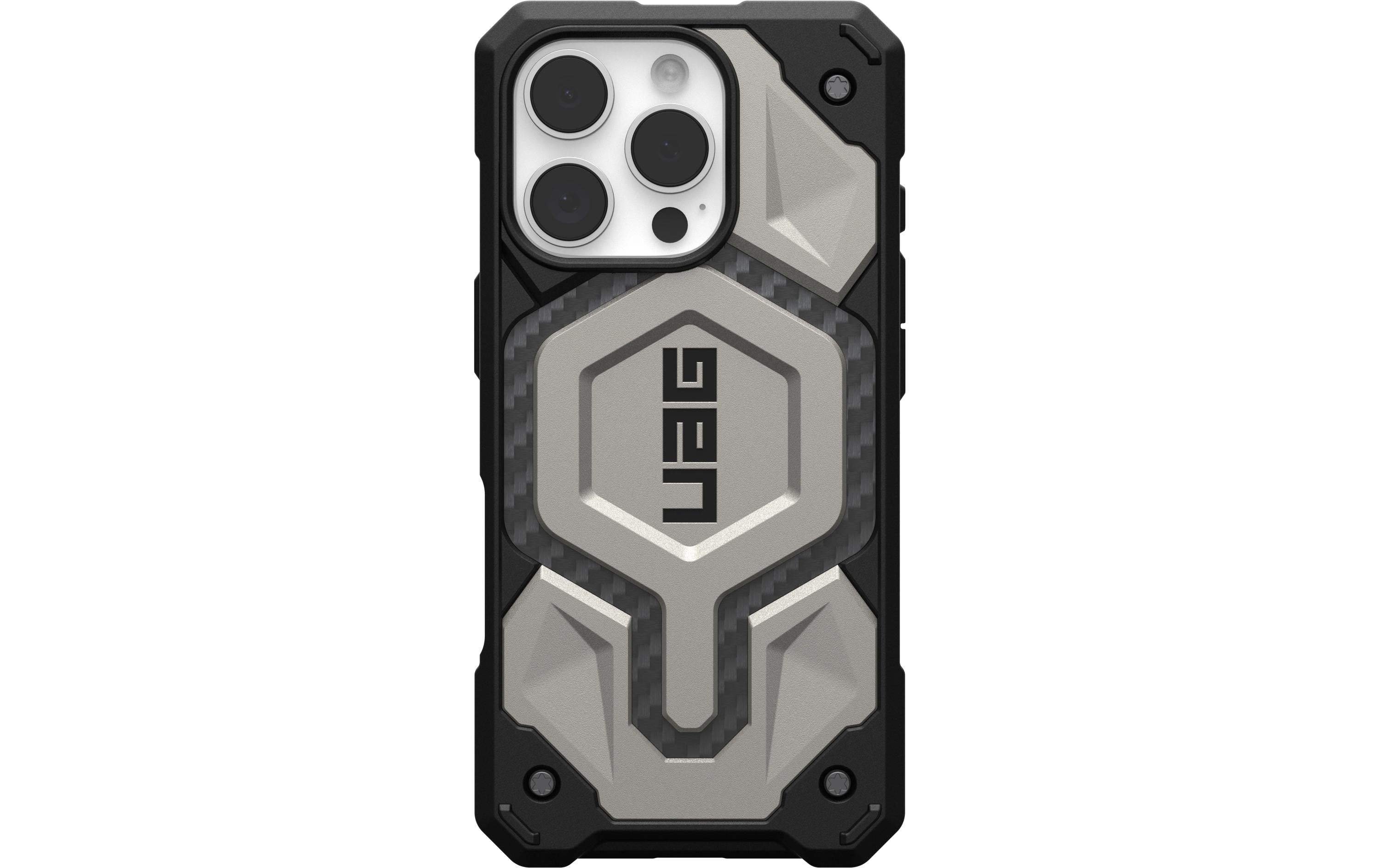 UAG Back Cover Monarch Pro iPhone 16 Pro Titanium