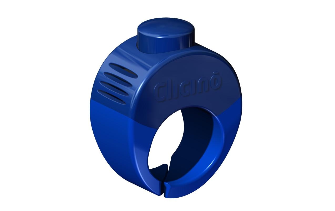 Clicino Hundeclicker Ring Blau, L
