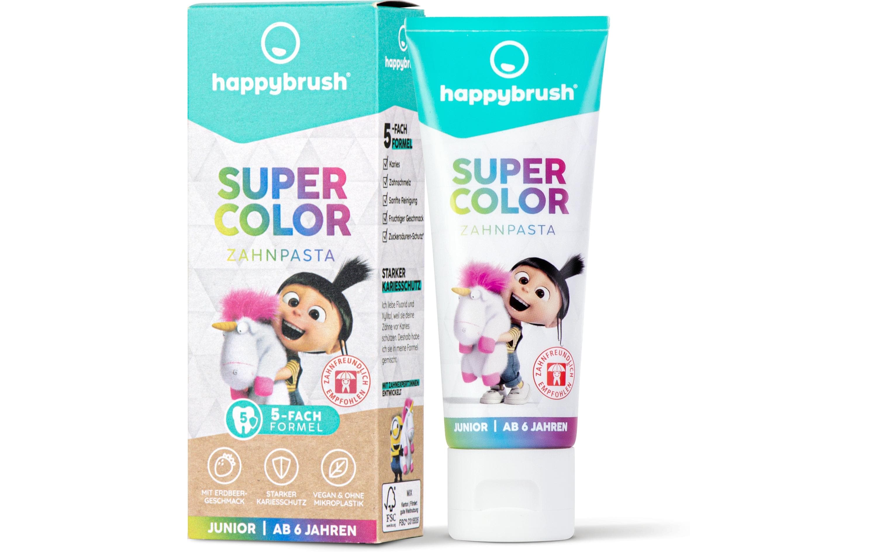 happybrush Zahnpasta SuperColor 75 ml
