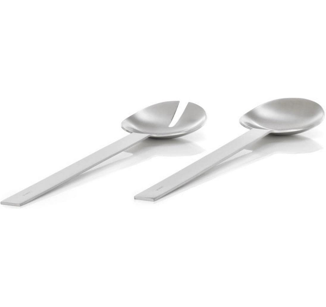 Blomus Salatbesteck Easy 2 Stück, Silber
