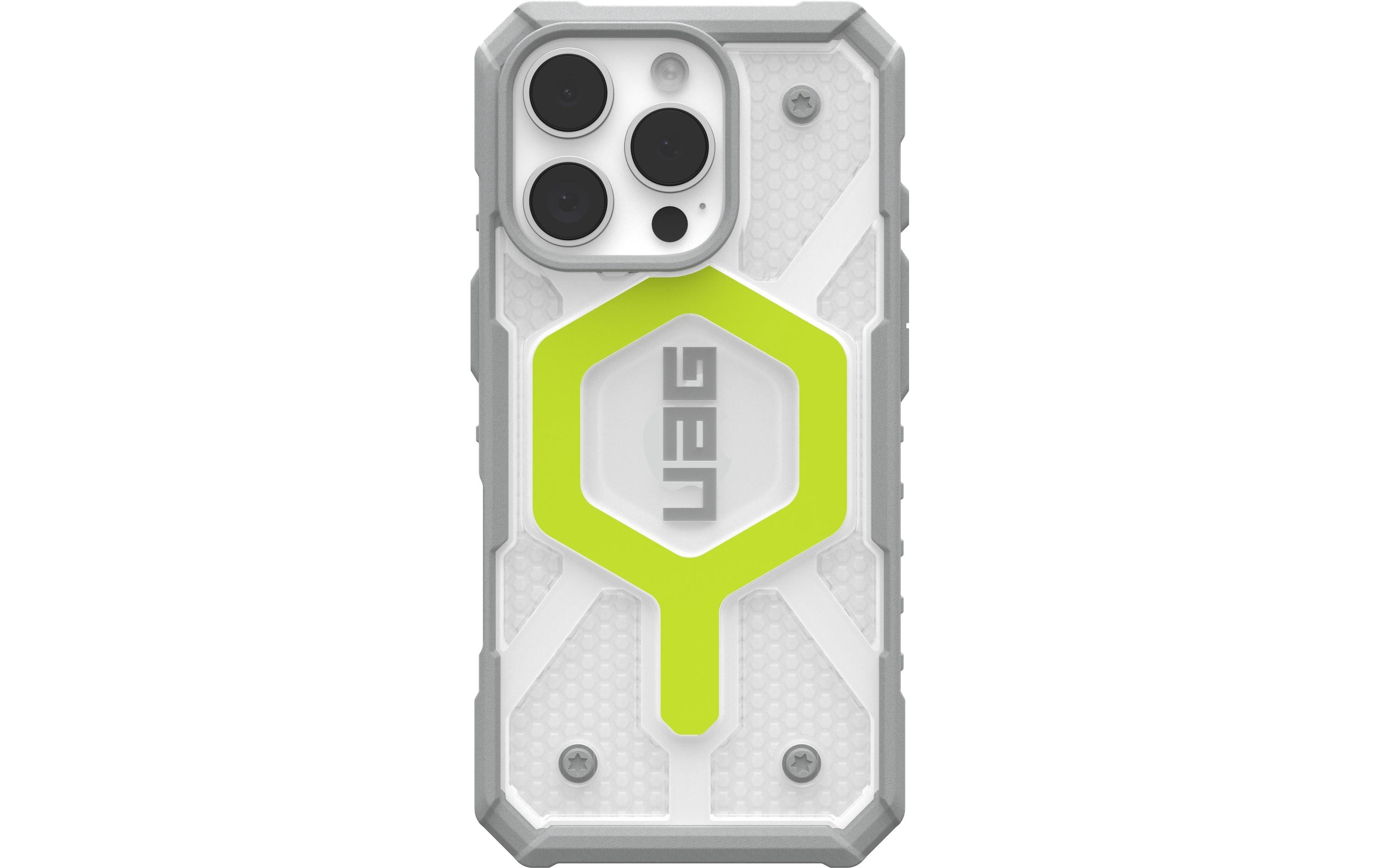 UAG Back Cover Pathfinder Clear iPhone 16 Pro Active Neon