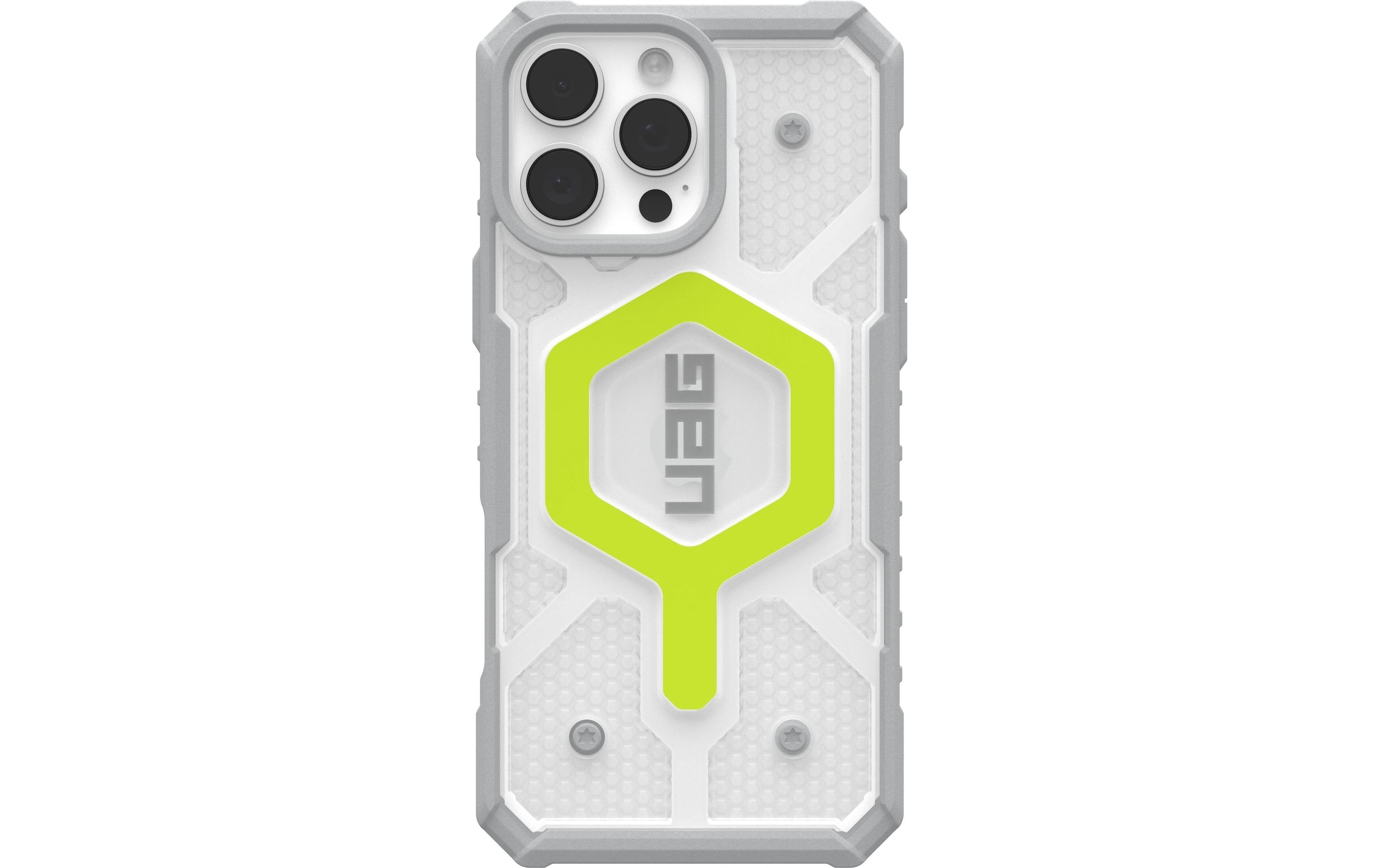 UAG Back Cover Pathfinder Clear iPhone 16 Pro Max Active Neon
