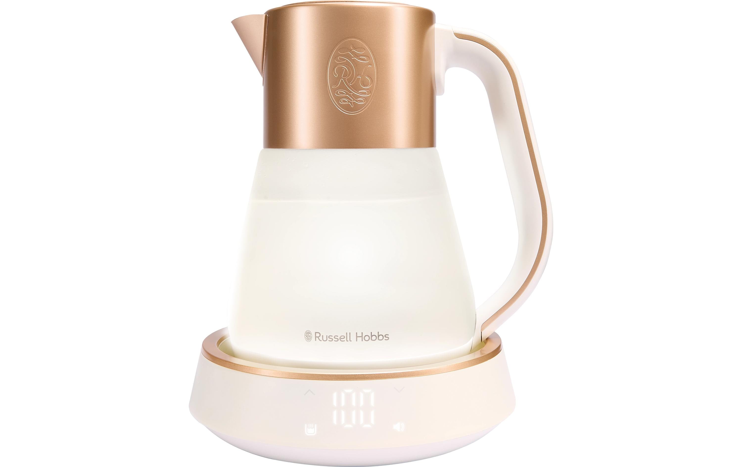 Russell Hobbs Wasserkocher Calm 1.7 l, Kupfer/Weiss