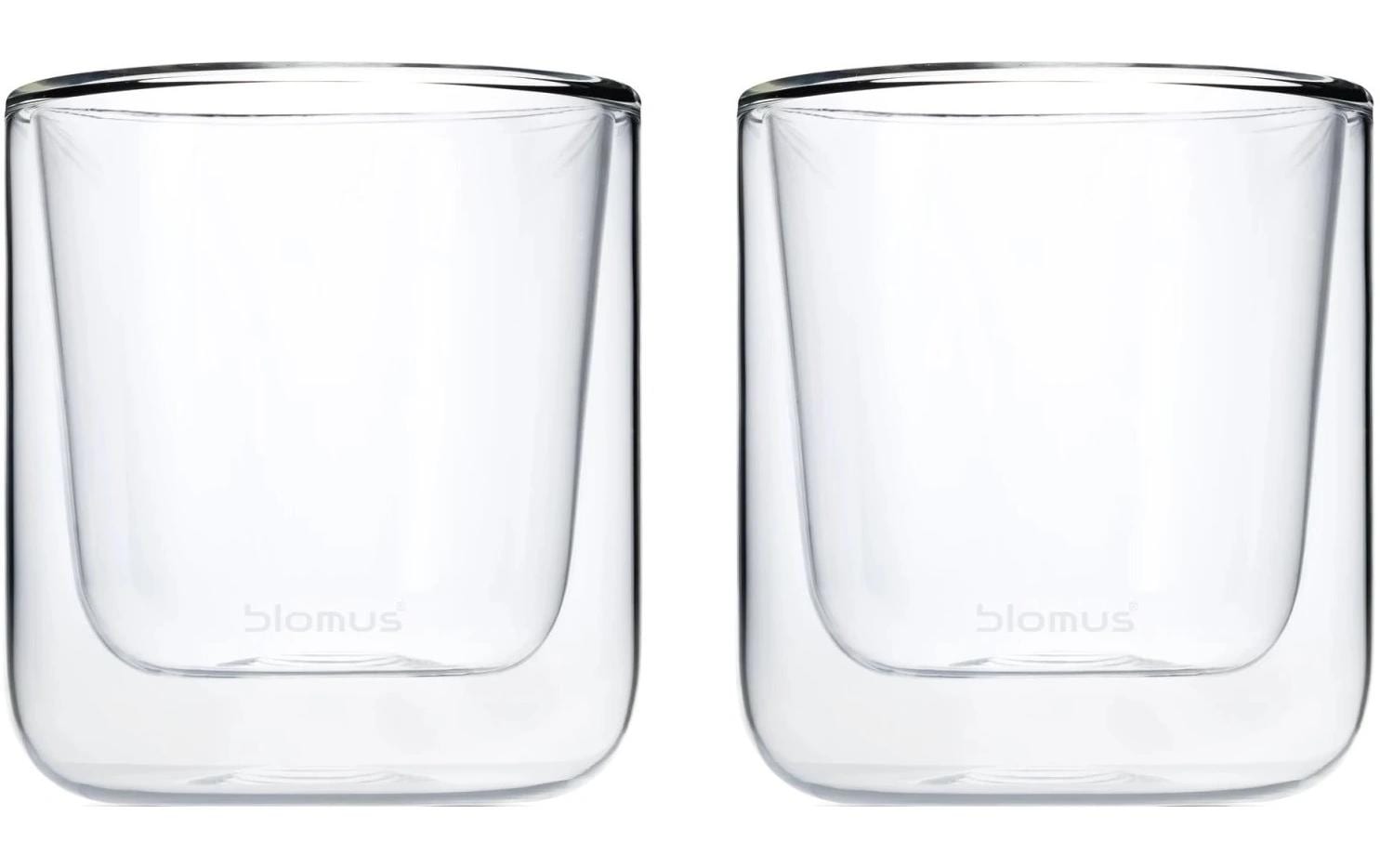 Blomus Kaffeebecher Nero 200 ml, 2 Stück, Transparent