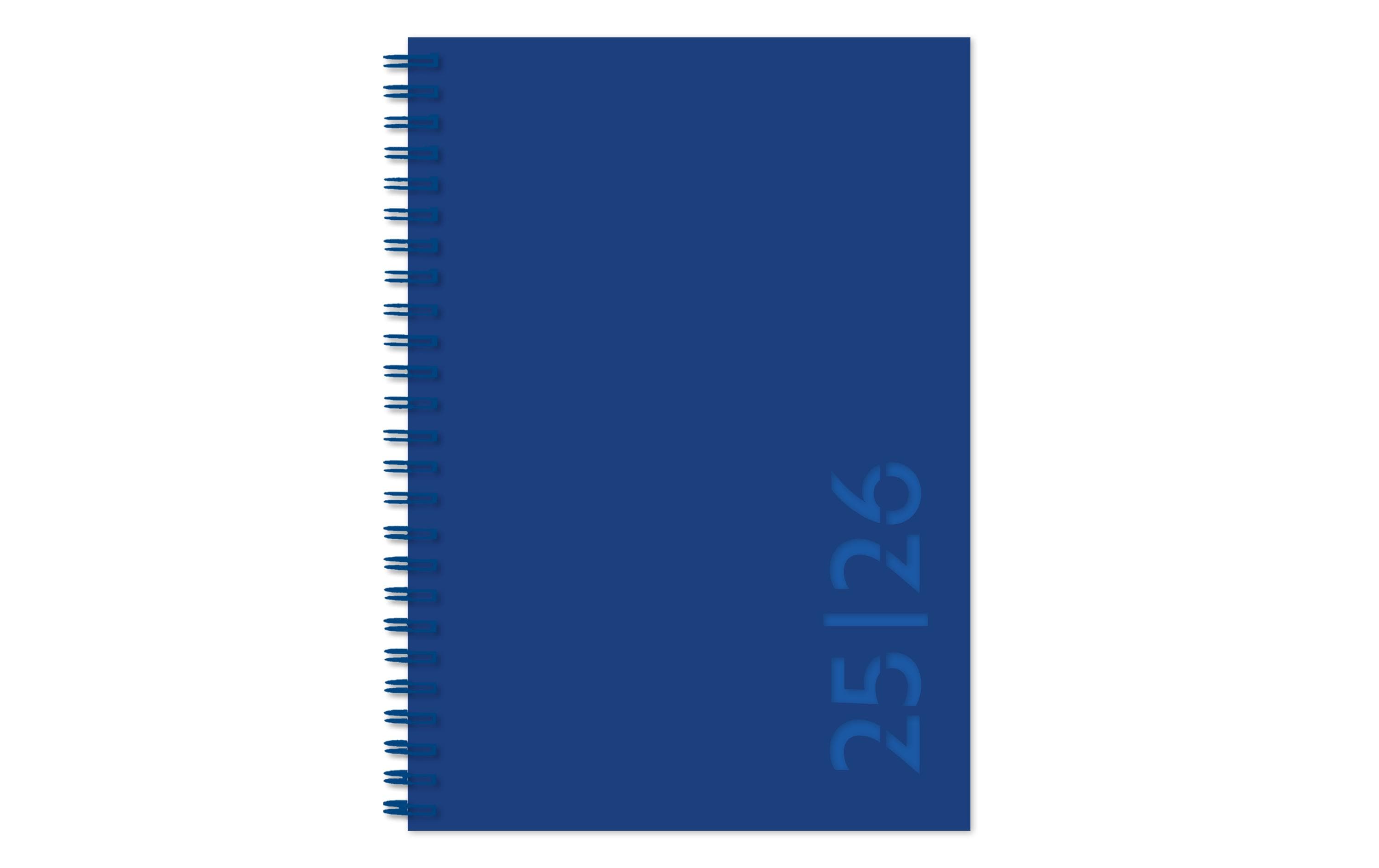 Simplex Schulagenda Colors weekly A6, 2025-2026, Blau