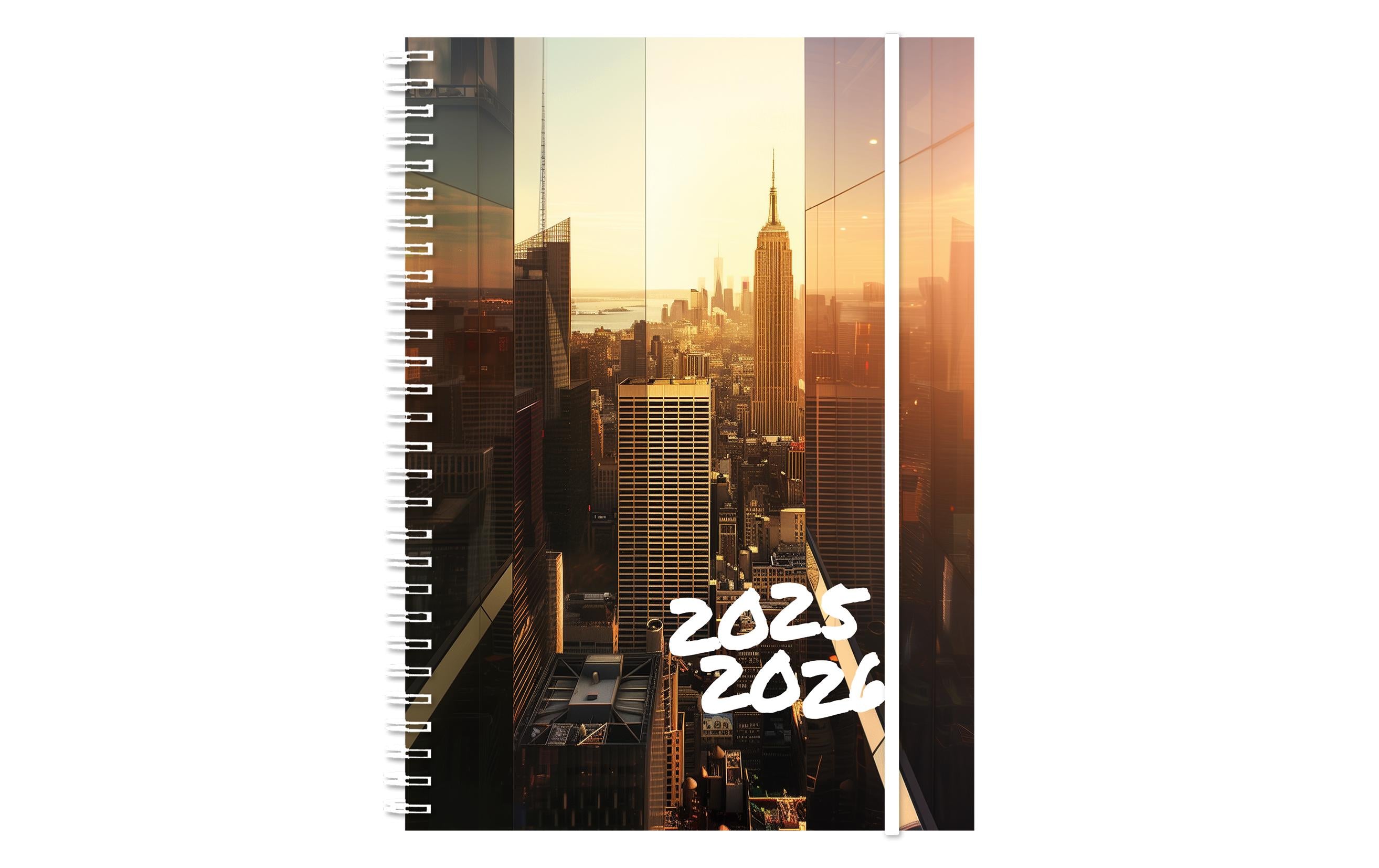 Simplex Schulagenda Emotions weekly A5, 2025-2026, High Rise