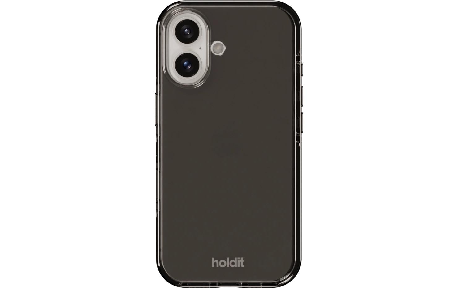 Holdit Back Cover Seethru iPhone 16 Schwarz