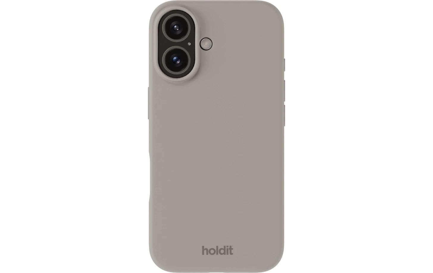 Holdit Back Cover Silicone iPhone 16 Taupe