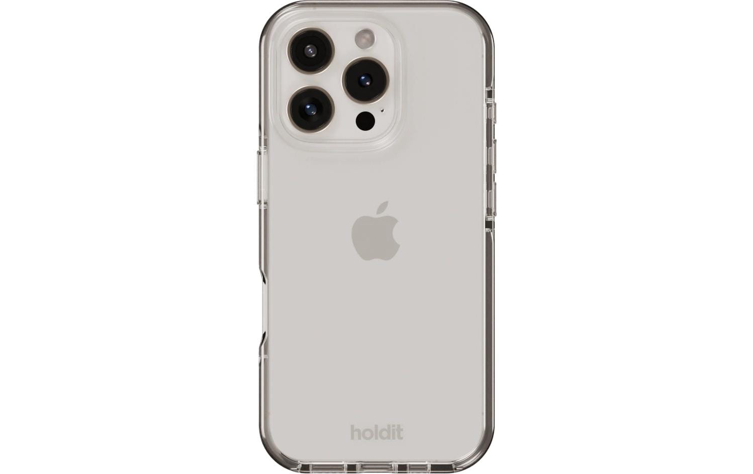 Holdit Back Cover Seethru iPhone 16 Pro Weiss