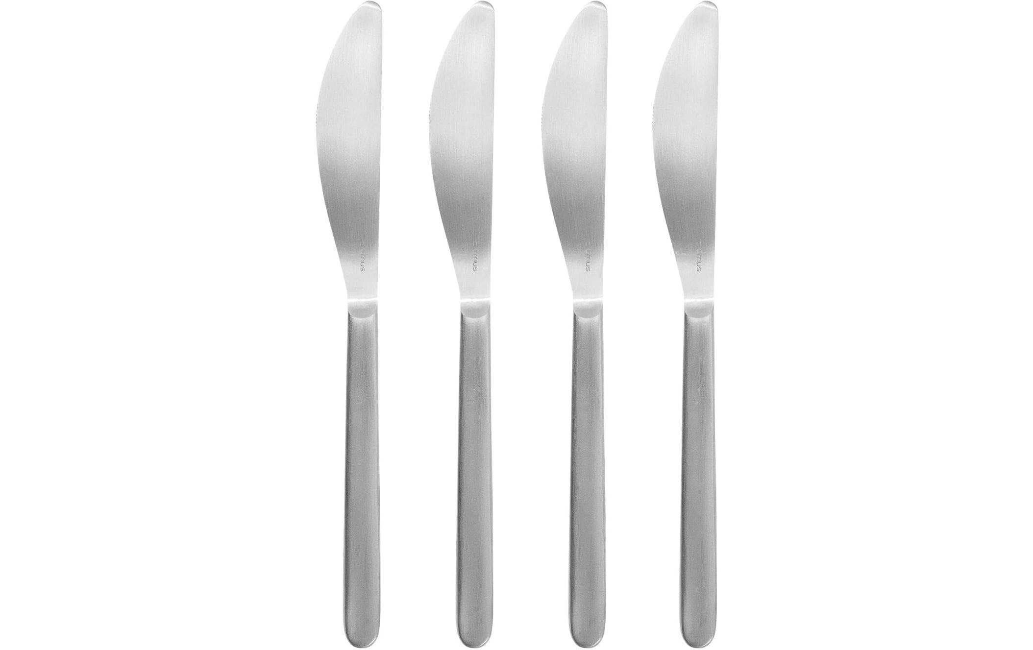 Blomus Buttermesser Stella 4 Stück, Silber