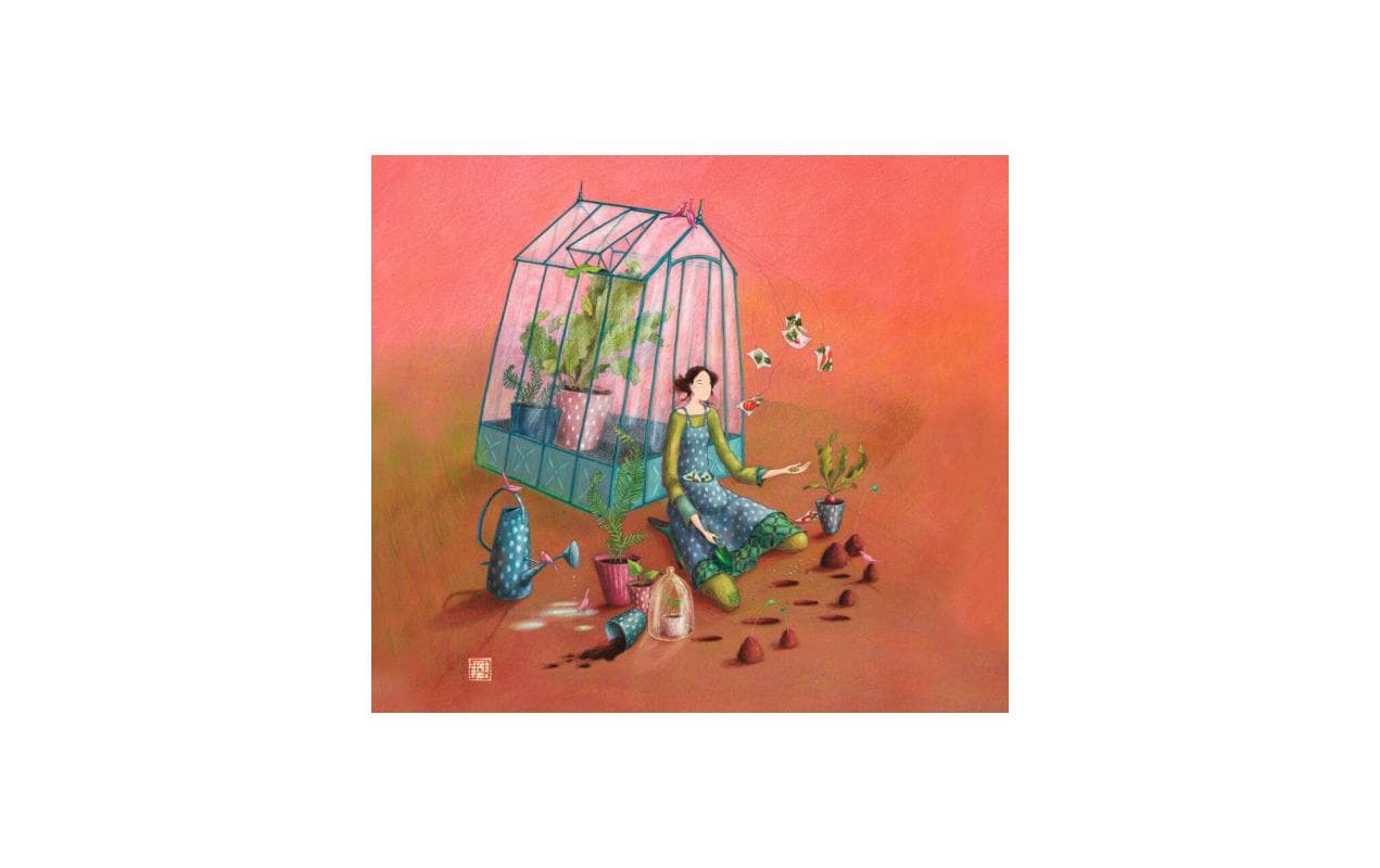 Cart Glückwunschkarte Gaëlle Boissonnard 16 x 14 cm