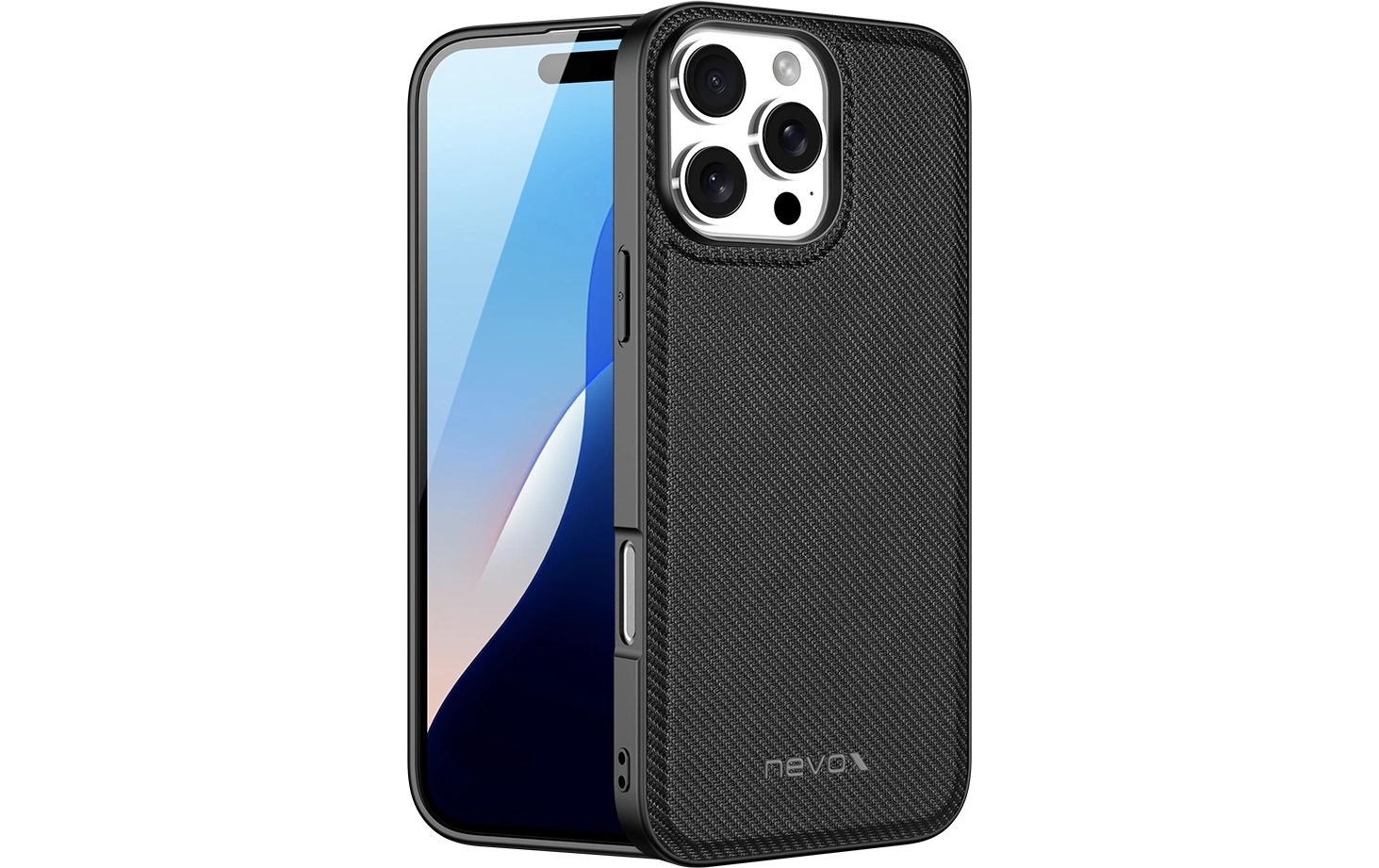 Nevox Back Cover StyleShell Nylo iPhone 16 Pro Schwarz