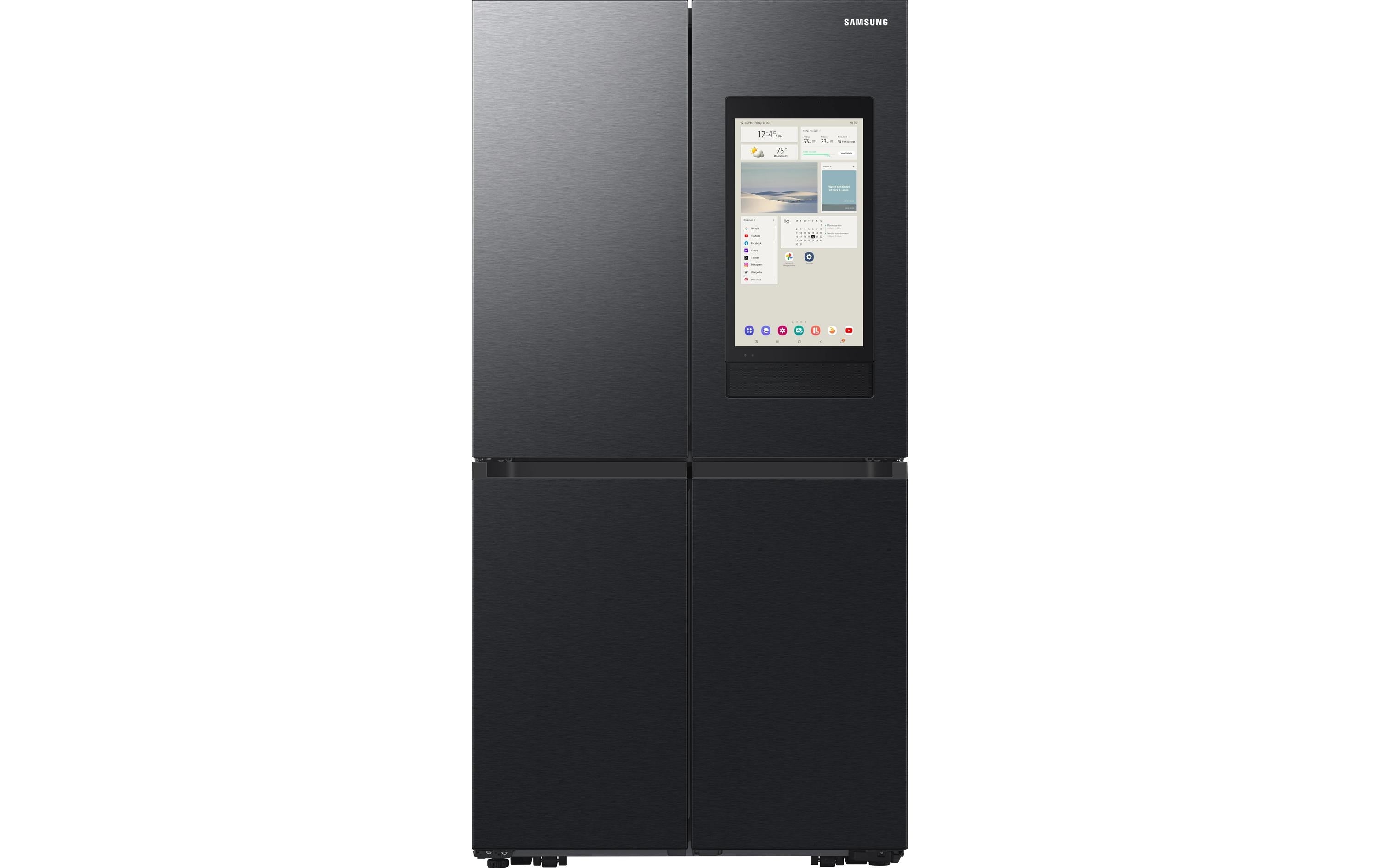 Samsung Foodcenter RF9000D French Door AI Family Hub Anthrazit