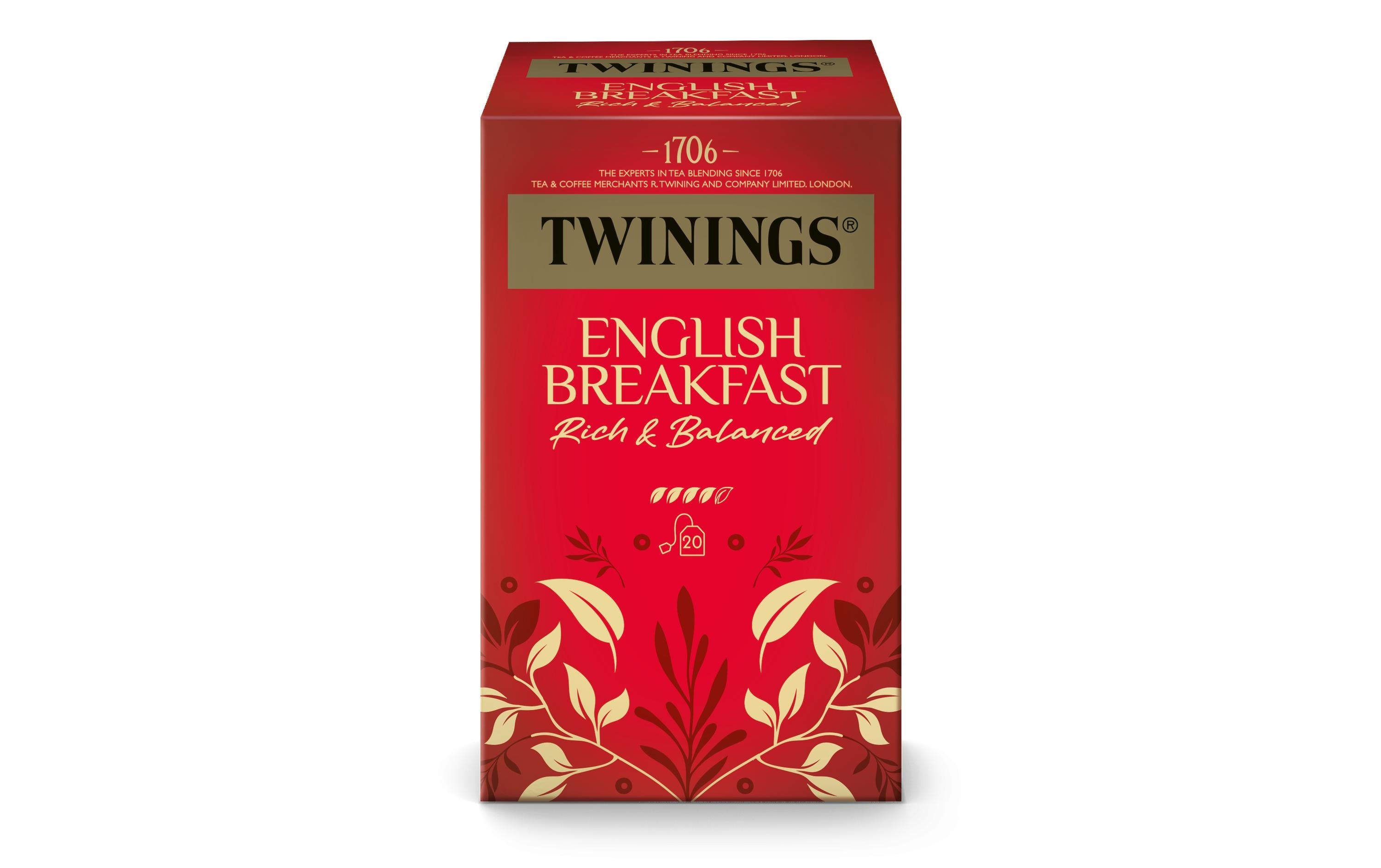Twinings Teebeutel English Breakfast 20 Stück