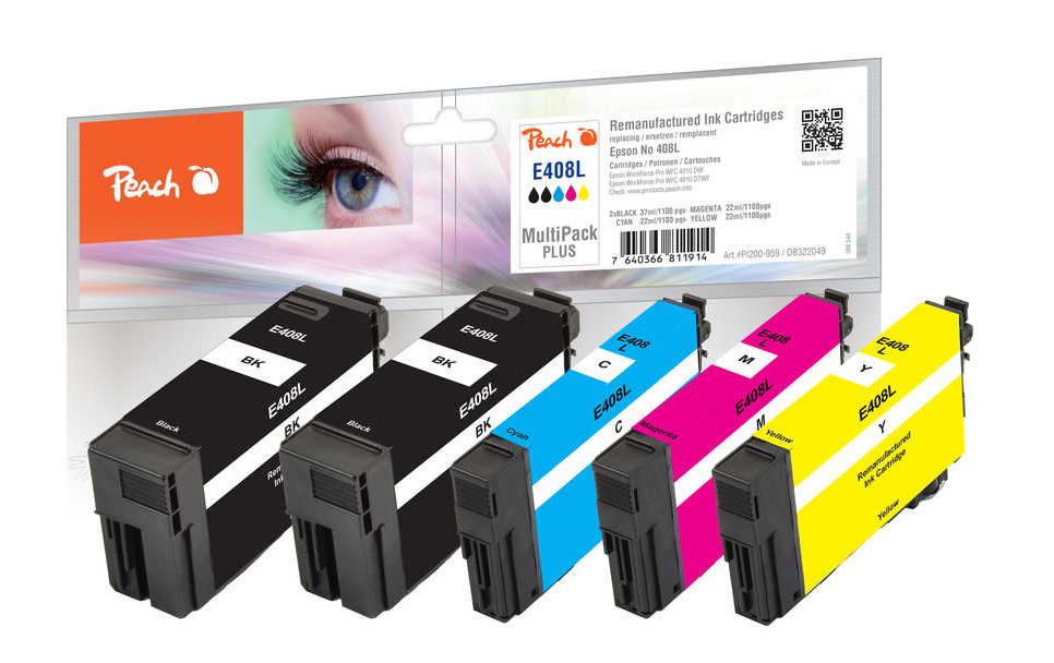 Peach Tinte Epson No. 408L MP Plus BK/C/M/Y