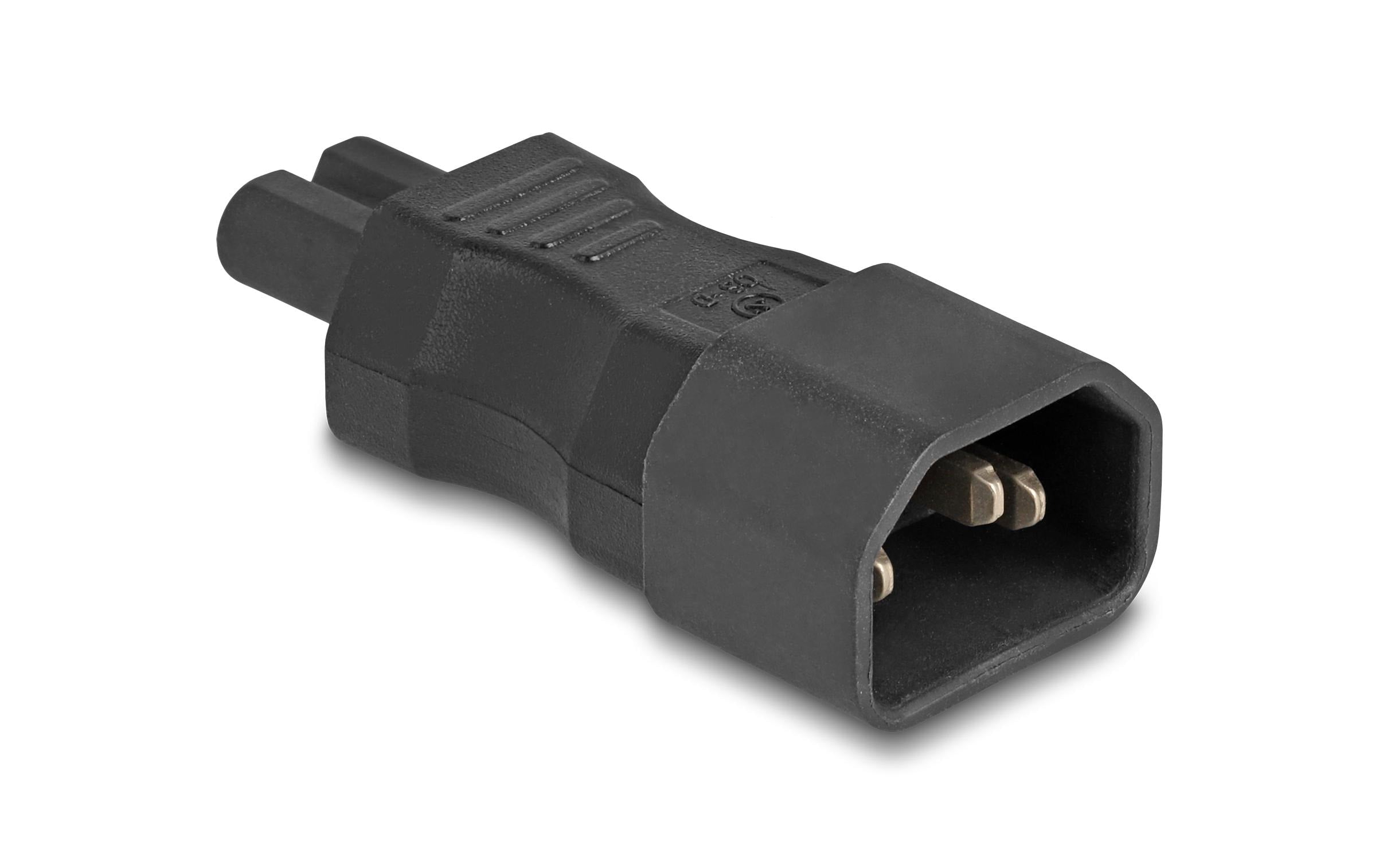 Delock Adapterstecker IEC60320 C14 - C7, gerade