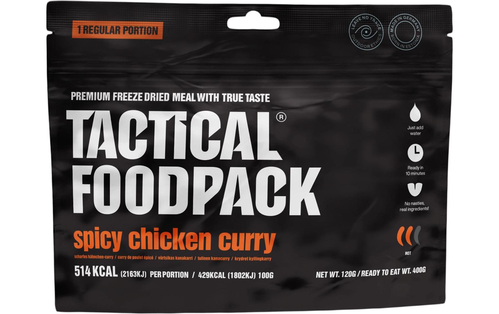 Tactical Foodpack Hauptgericht Pikantes Hühnercurry