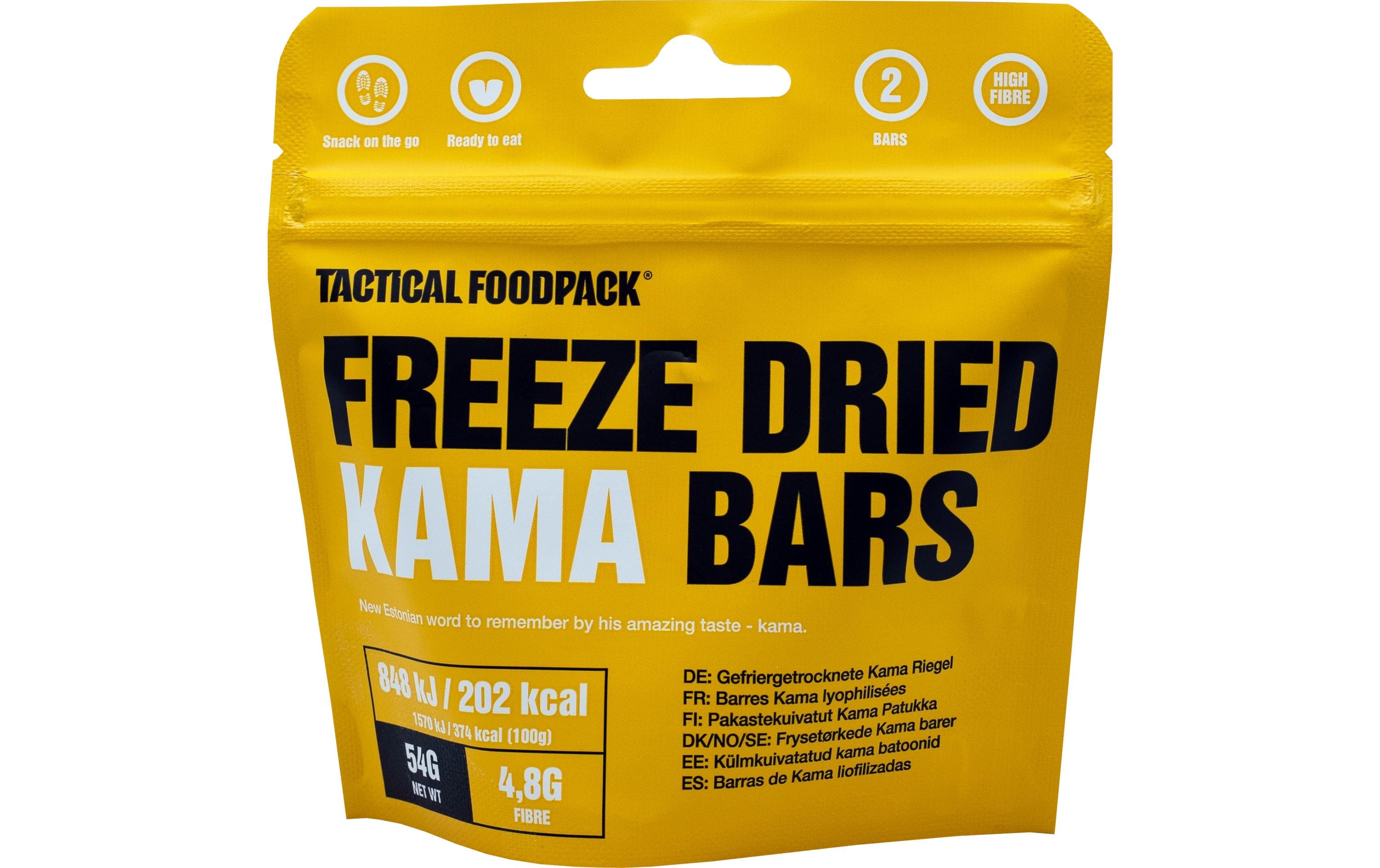 Tactical Foodpack Gefriergetrocknete Kama-Riegel