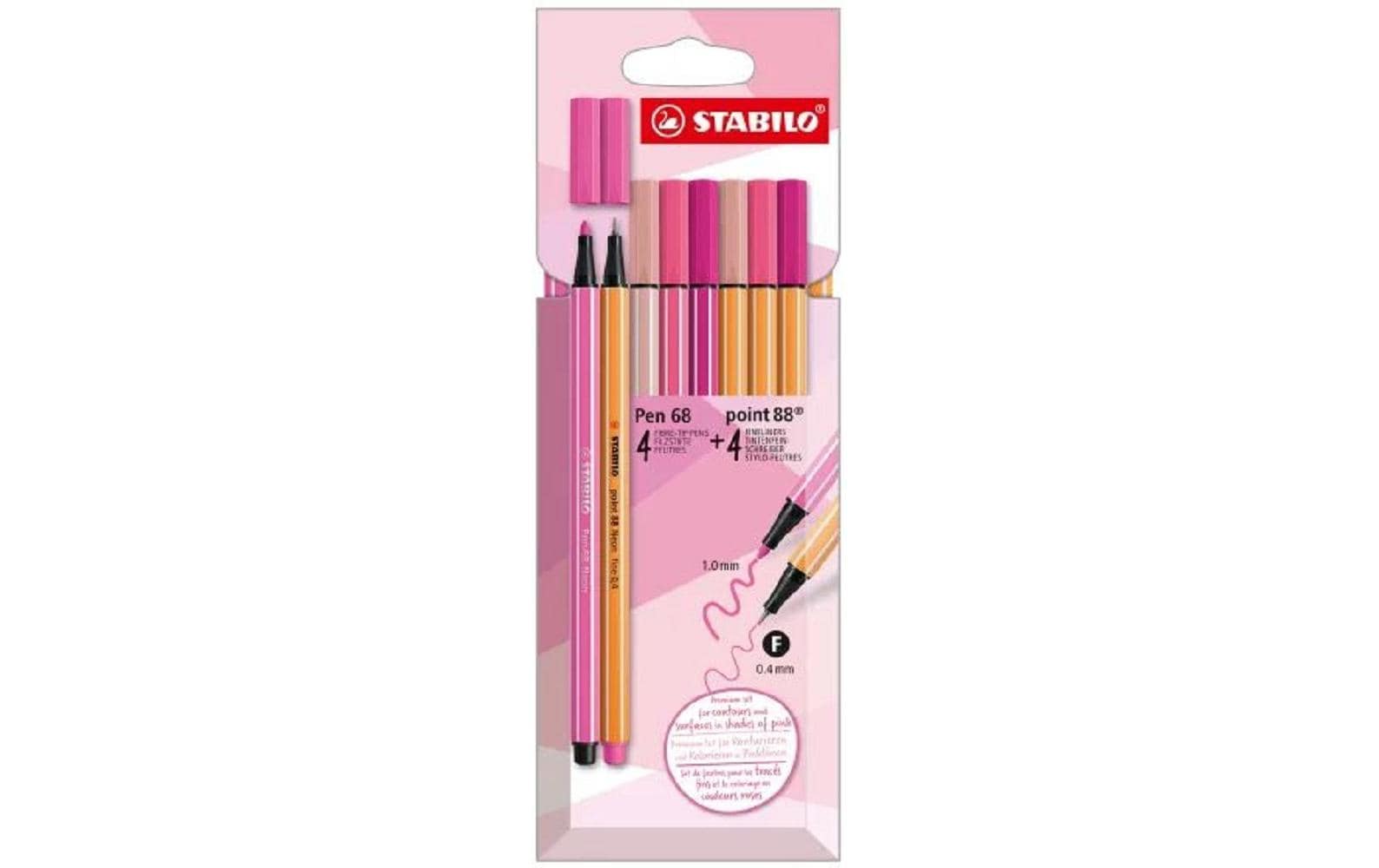 STABILO Shades of Pink 8er Etui