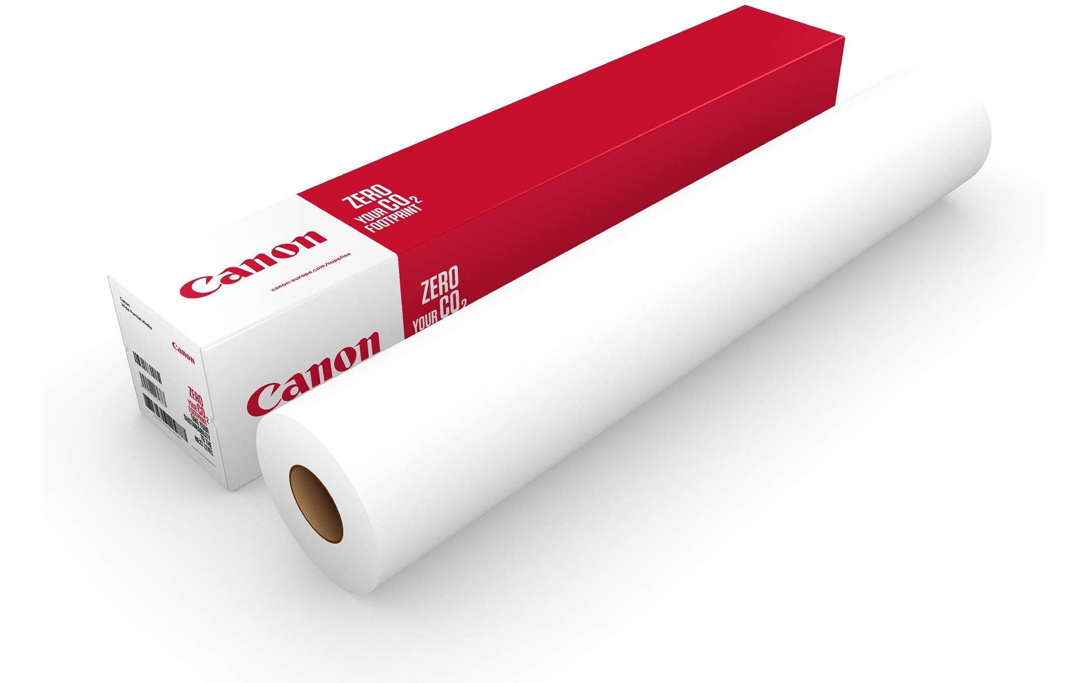 Canon Plotterpapier 12 Red Label Zero, 2 Rollen