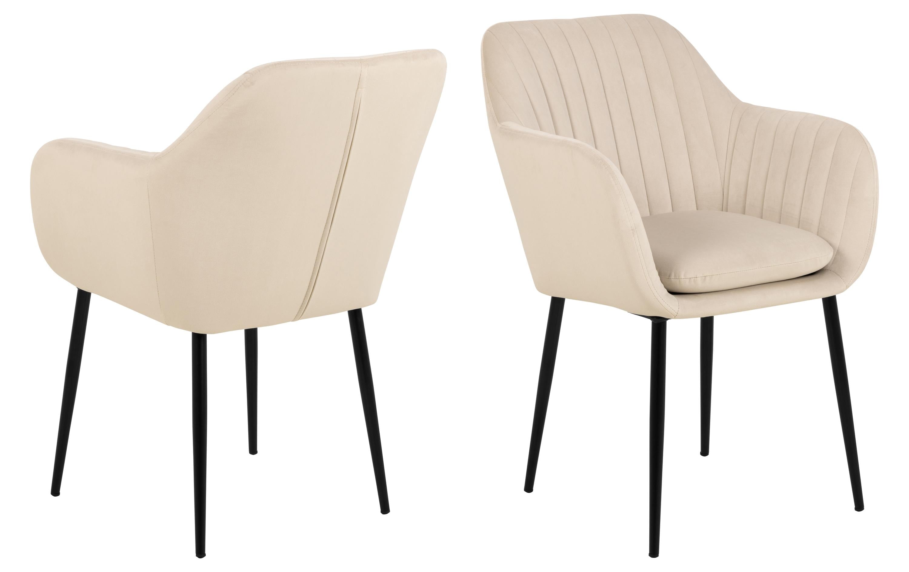 AC Design Stuhl Emilia Beige