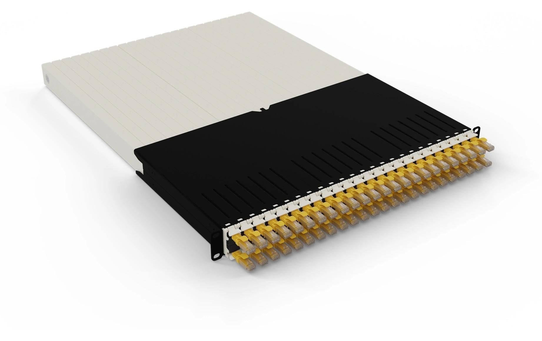 Patchbox patchbox.one / 30RU / Cat 6A, UTP, 1.8 m, Gelb