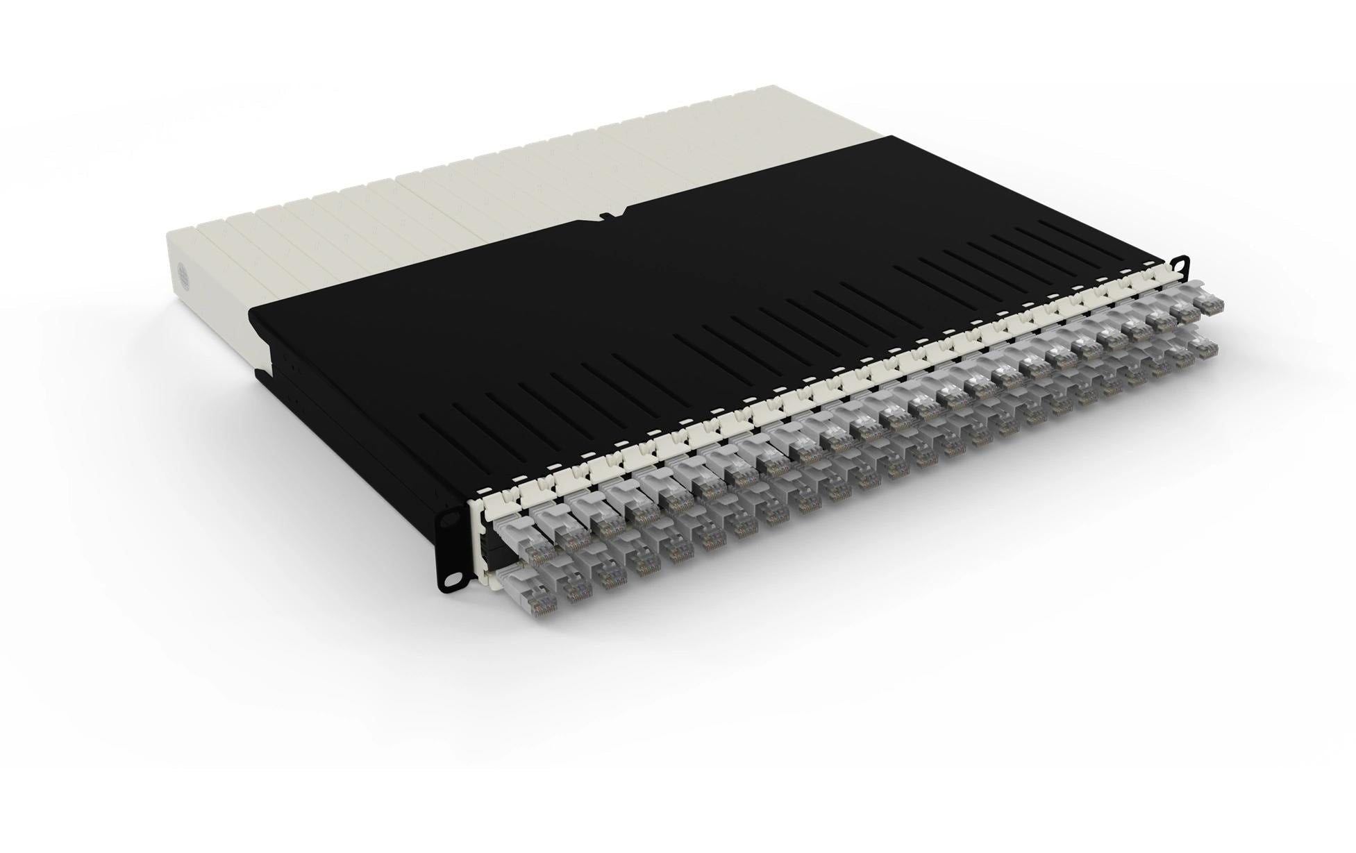 Patchbox patchbox.one / 8RU / Cat 6A, STP, 0.8 m, Grau