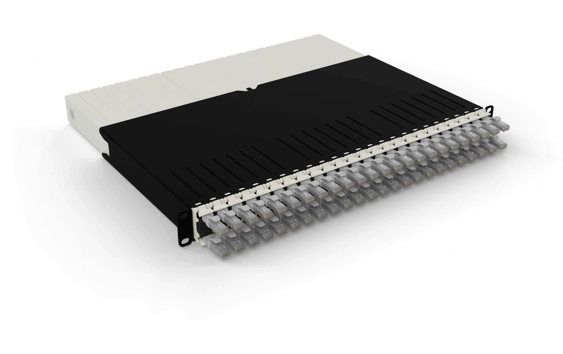 Patchbox patchbox.one / 8RU / Cat 6A, UTP, 0.8 m, Grau