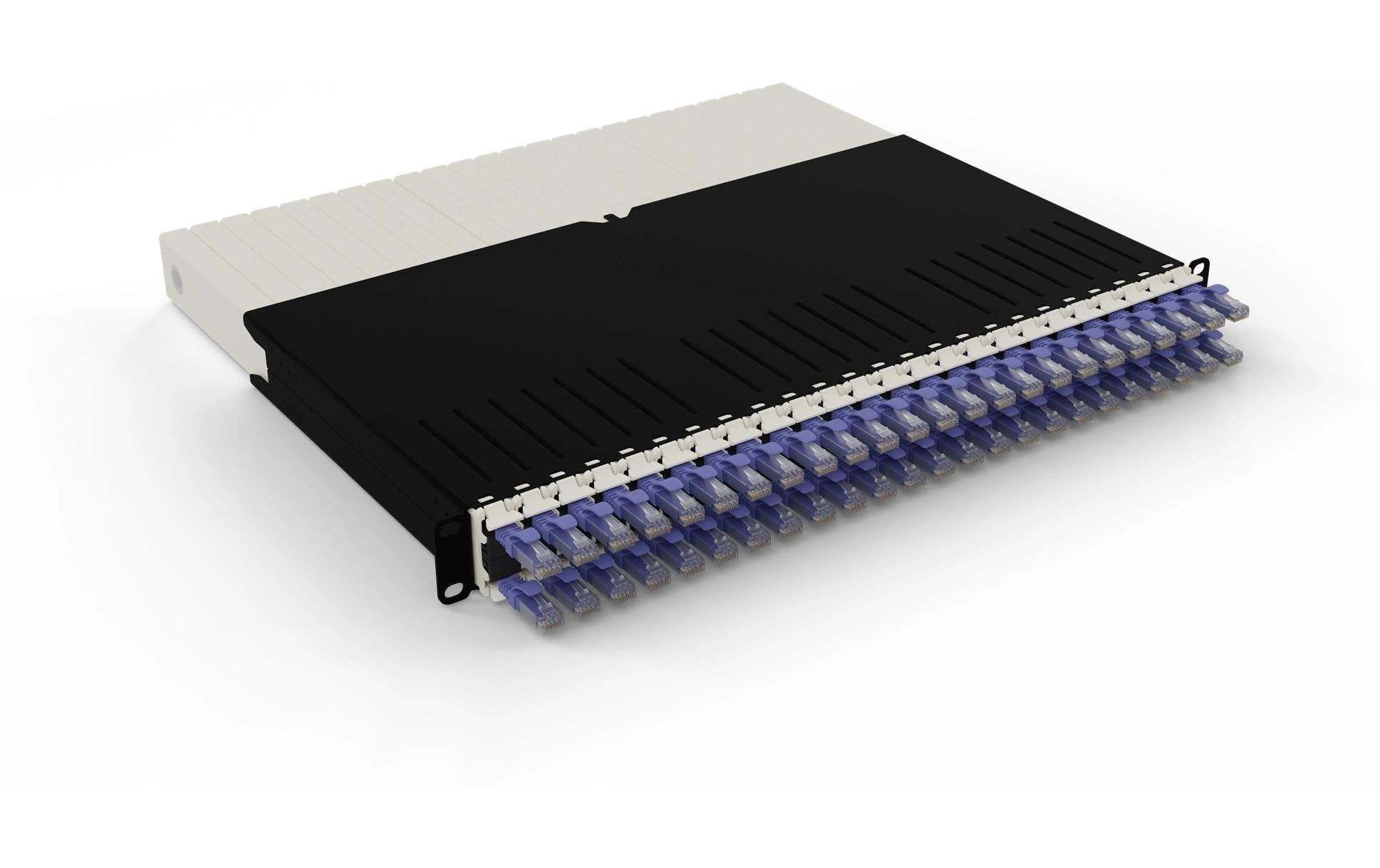 Patchbox patchbox.one / 8RU / Cat 6A, UTP, 0.8 m, Violett