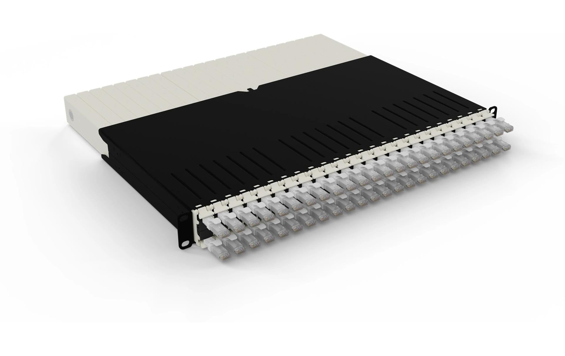 Patchbox patchbox.one / 8RU / Cat 6A, UTP, 0.8 m, Weiss