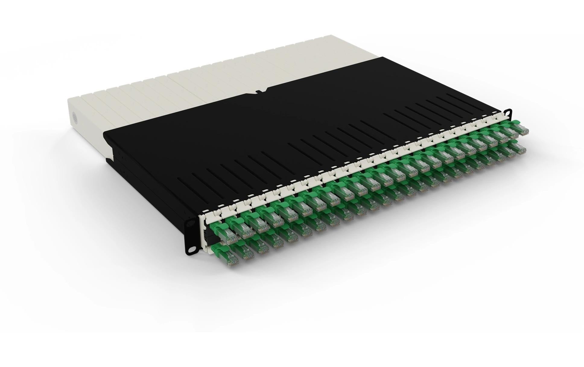 Patchbox patchbox.one / 8RU / Cat 6A, UTP, 0.8 m, Grün
