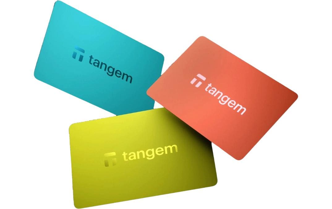 bitConsult Tangem 2.0 3 Card Set Vivid