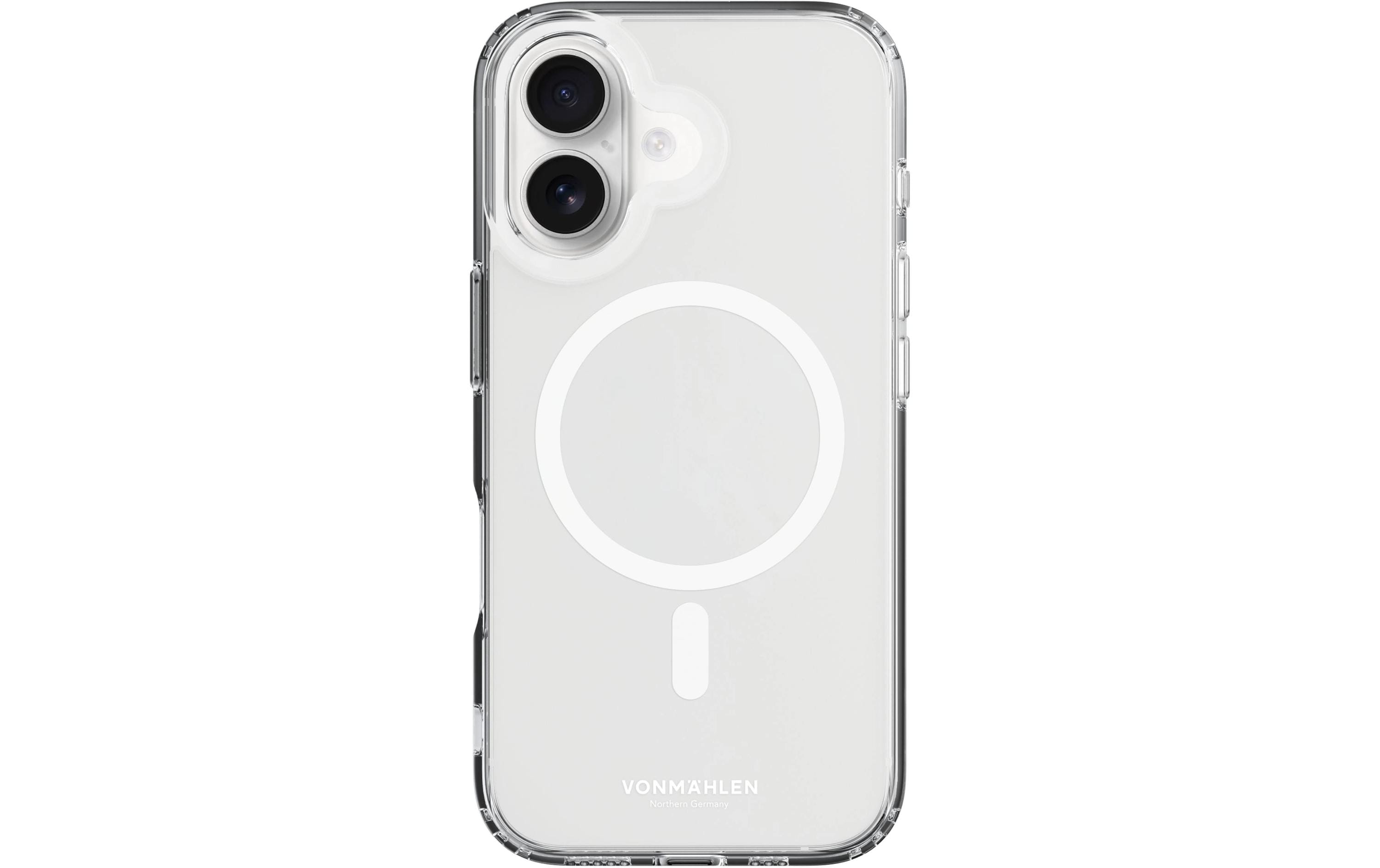 Vonmählen Back Cover Transparent  iPhone 16 Plus White