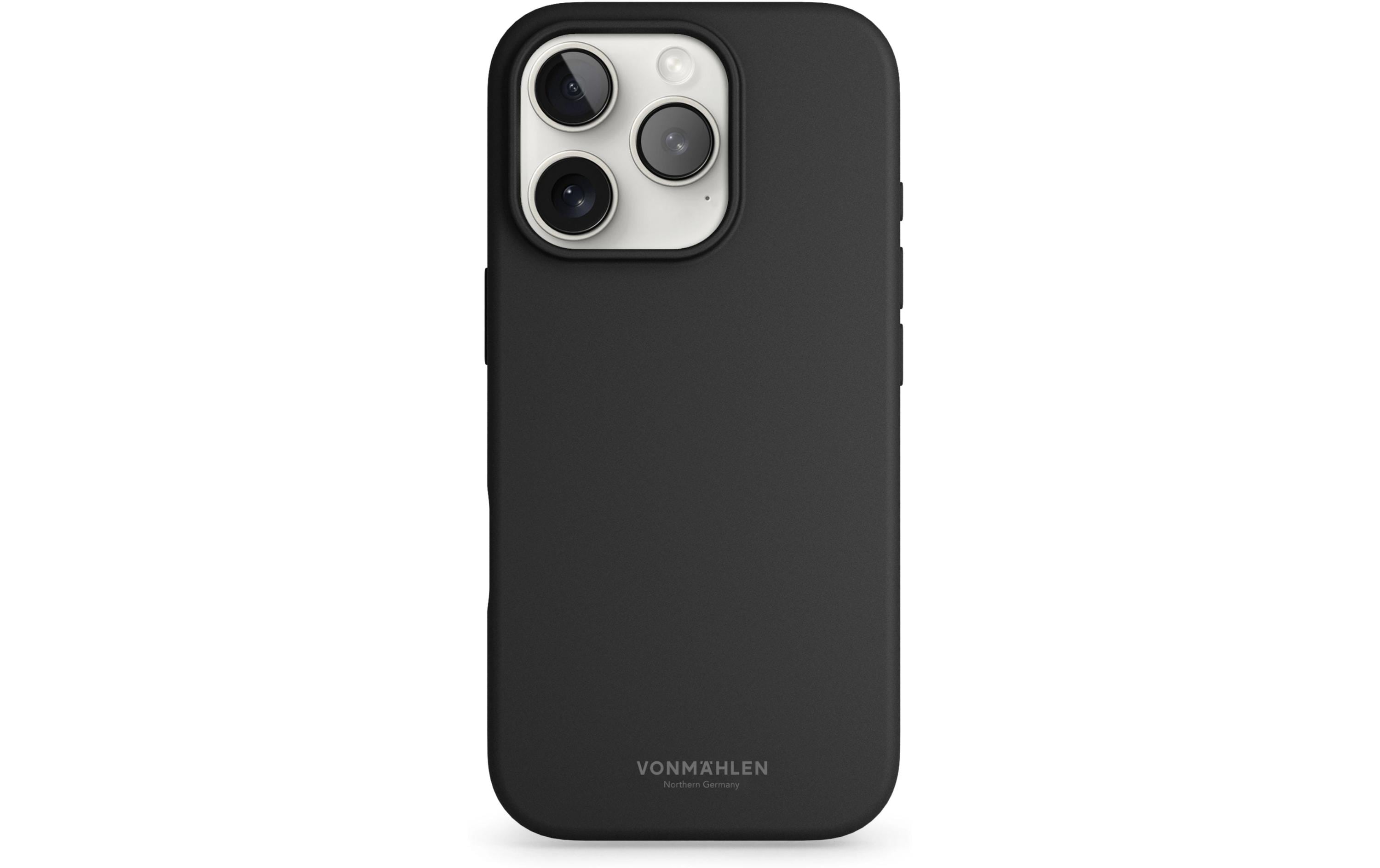 Vonmählen Back Cover Soft Silicone iPhone 16 Pro Max Black