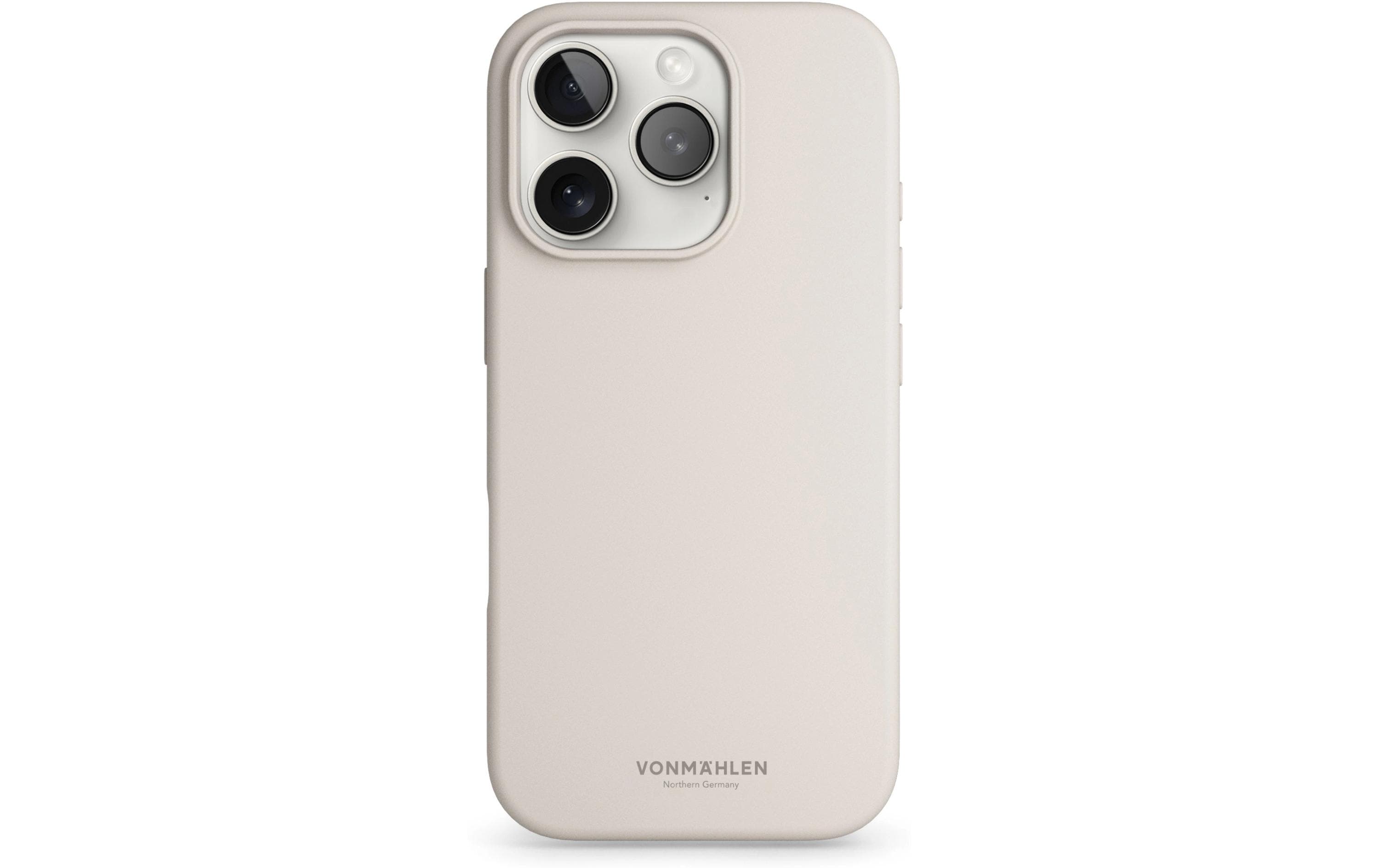 Vonmählen Back Cover Soft Silicone iPhone 16 Pro Max Cream