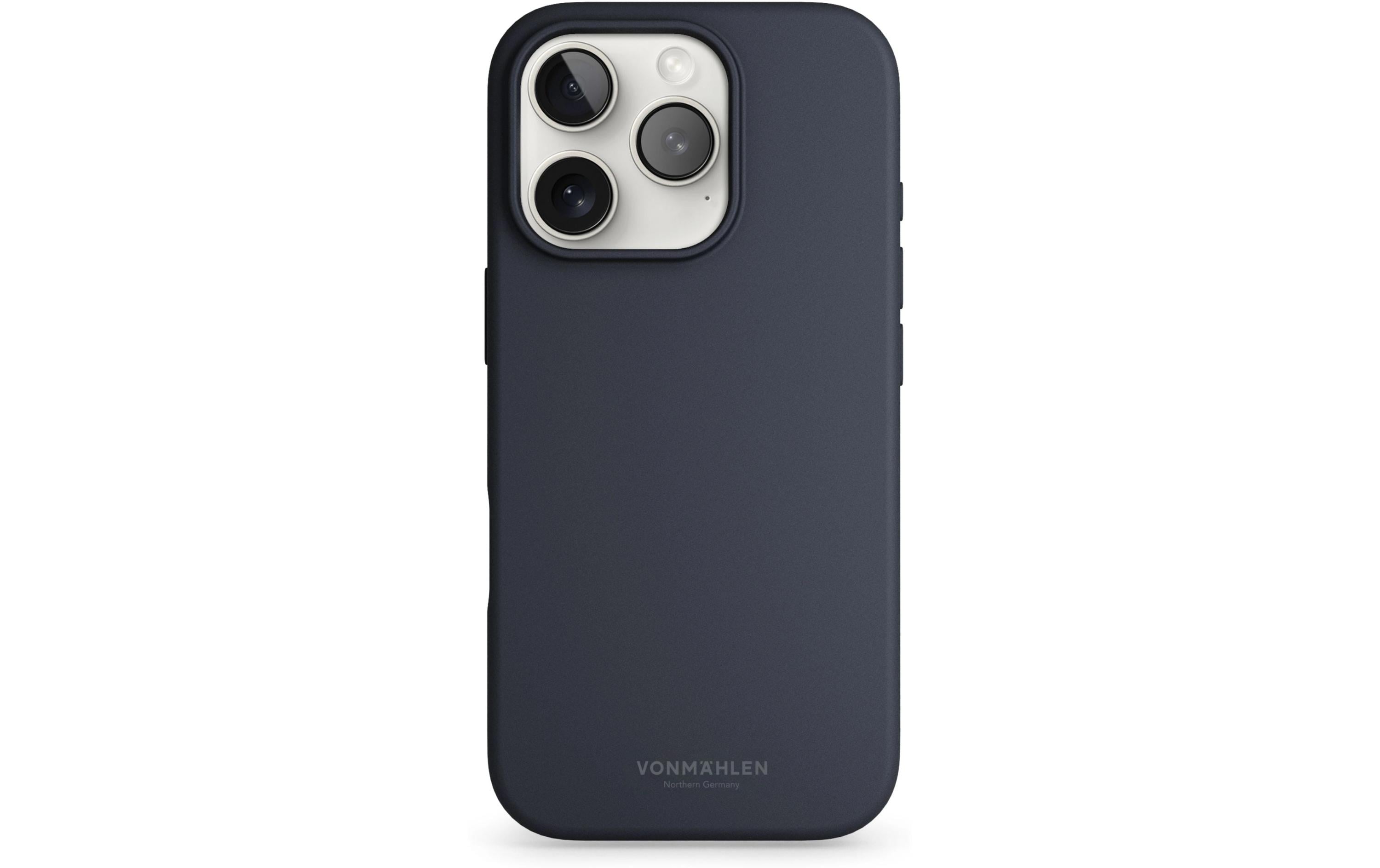 Vonmählen Back Cover Soft Silicone iPhone 16 Pro Max Navy