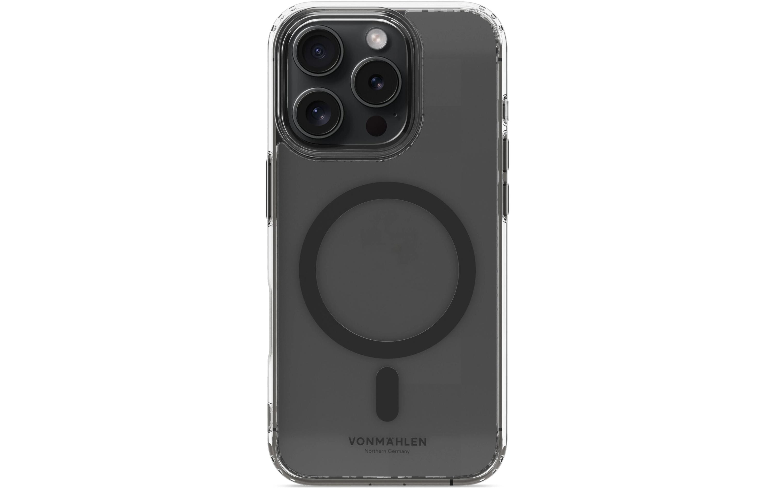 Vonmählen Back Cover Transparent  iPhone 16 Pro Black