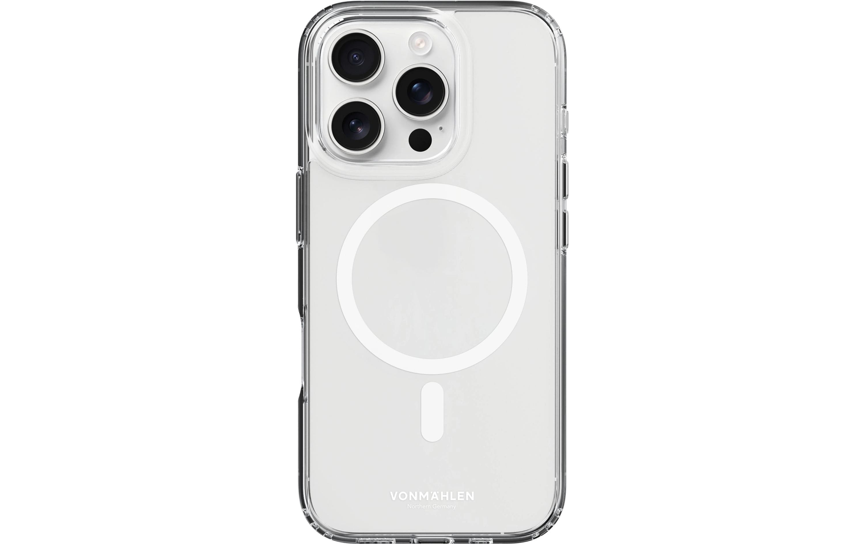 Vonmählen Back Cover Transparent  iPhone 16 Pro White