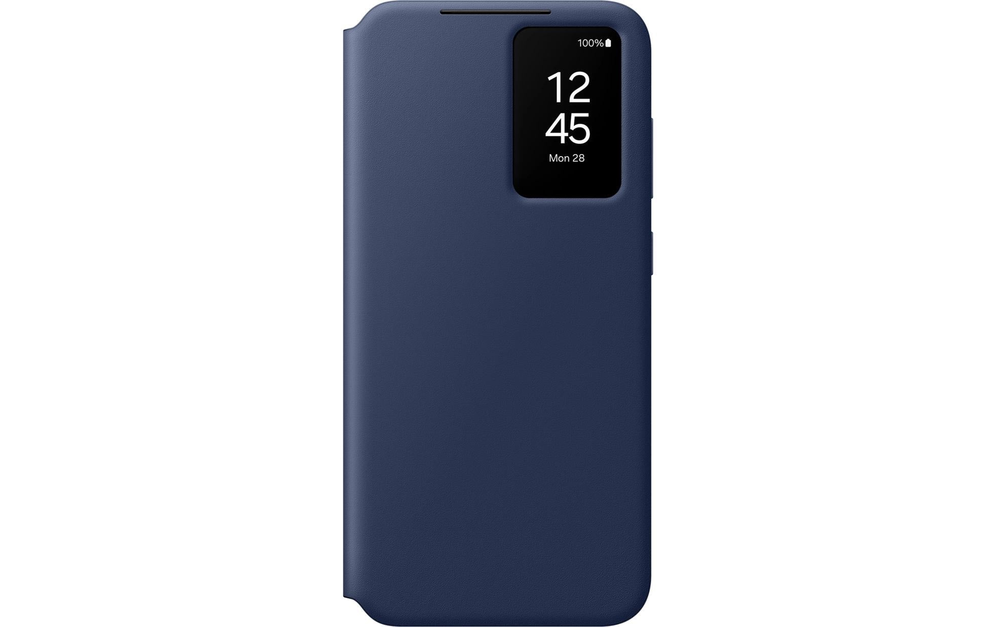 Samsung Back Cover Smart View Wallet Galaxy S24 FE Blau
