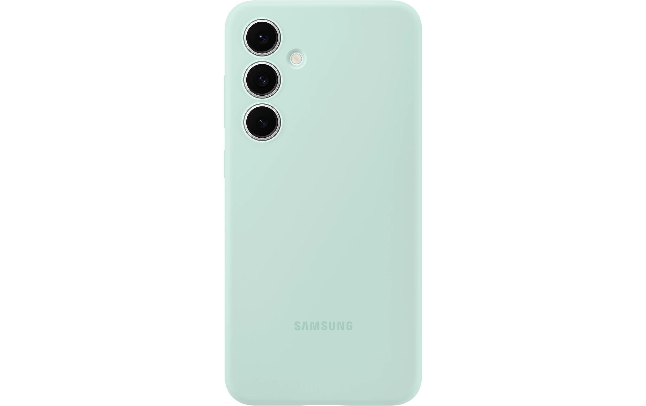 Samsung Back Cover Silicone Case Galaxy S24 FE Mint