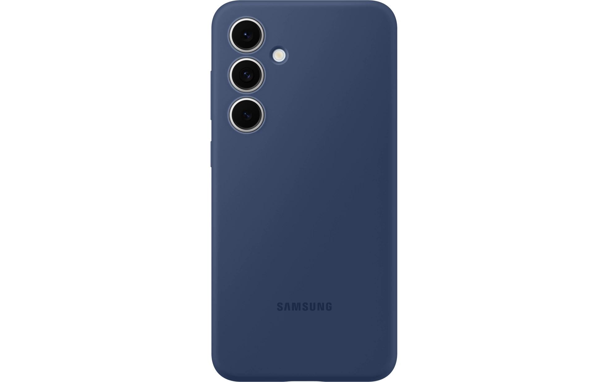 Samsung Back Cover Silicone Case Galaxy S24 FE Blau